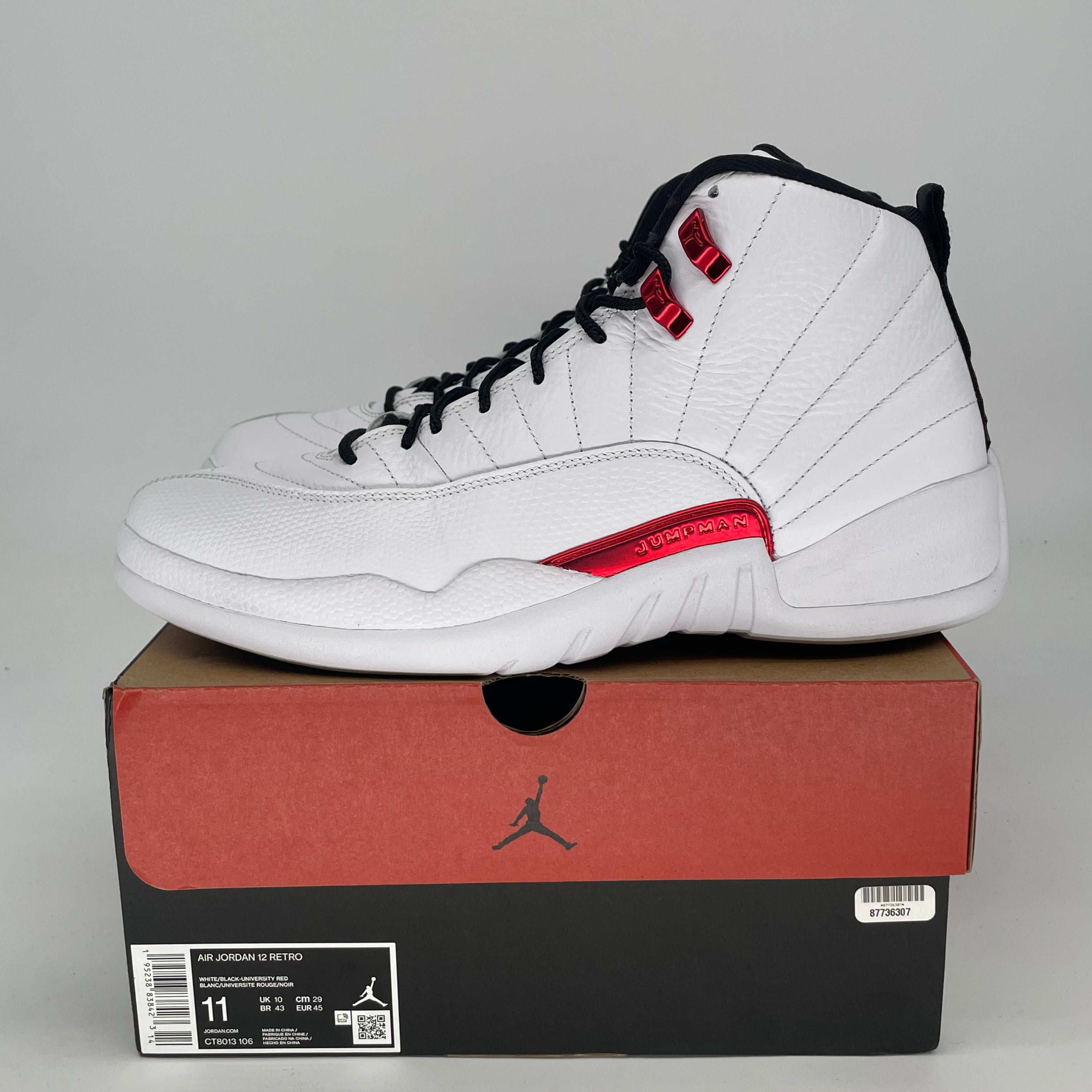 AIR JORDAN 12 TWIST CT8013-106 SIZE 11/12.5W