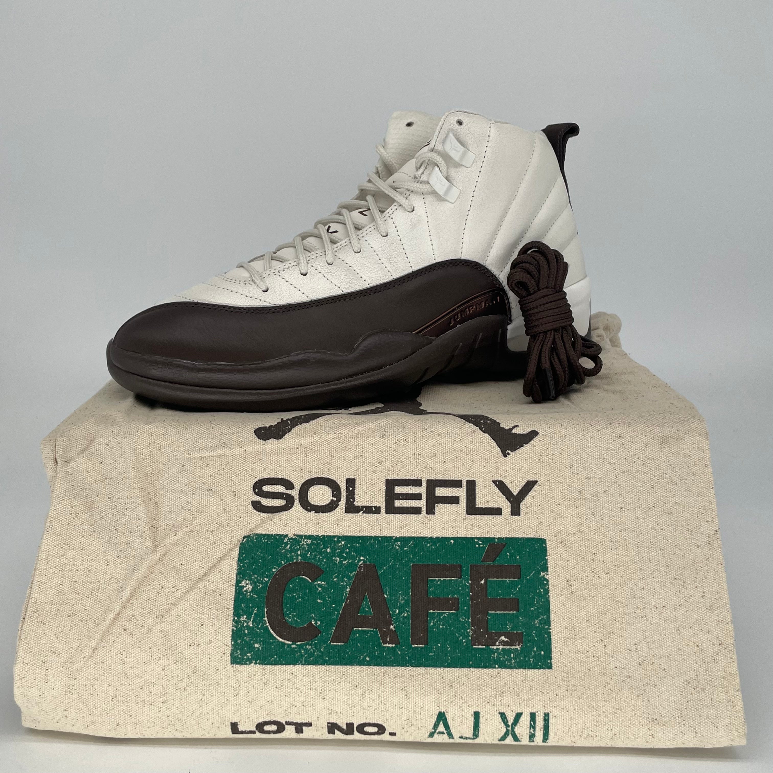 AIR JORDAN 12 SOLEFLY CAFECITO FZ5026-100 SIZE 10.5/12W