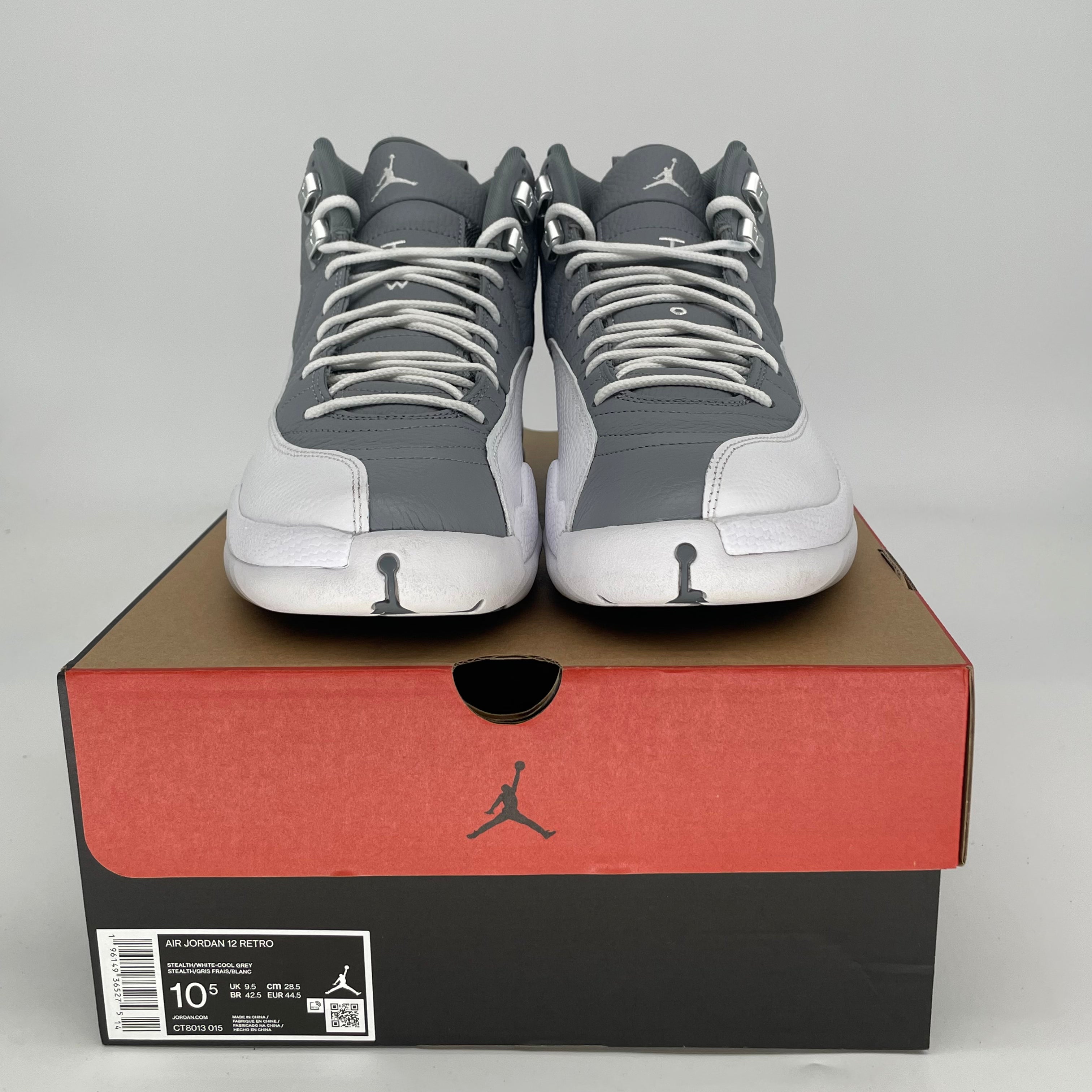 AIR JORDAN 12 STEALTH CT8013-015 SIZE 10.5/12W