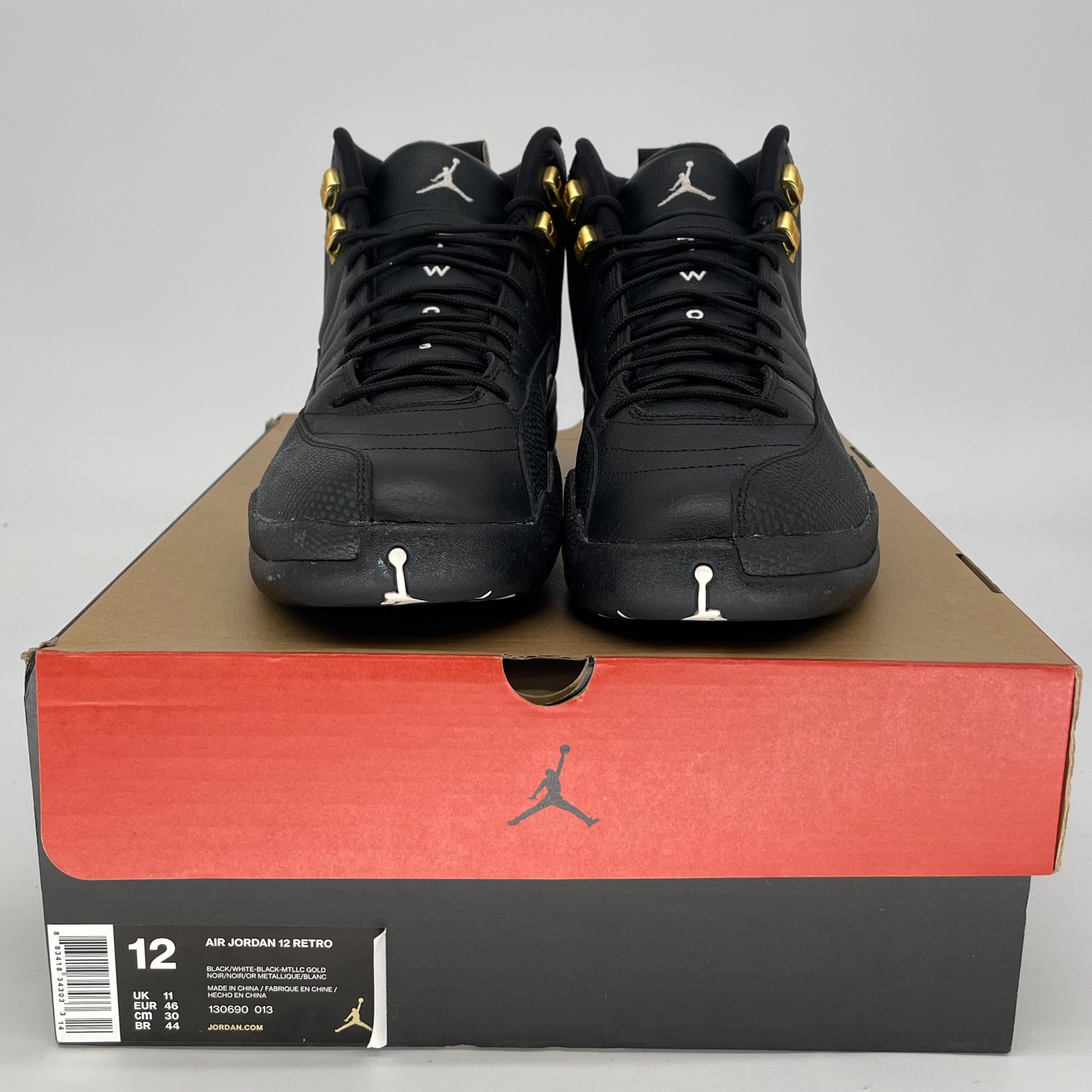 AIR JORDAN 12 THE MASTER SIZE 12 130690-013