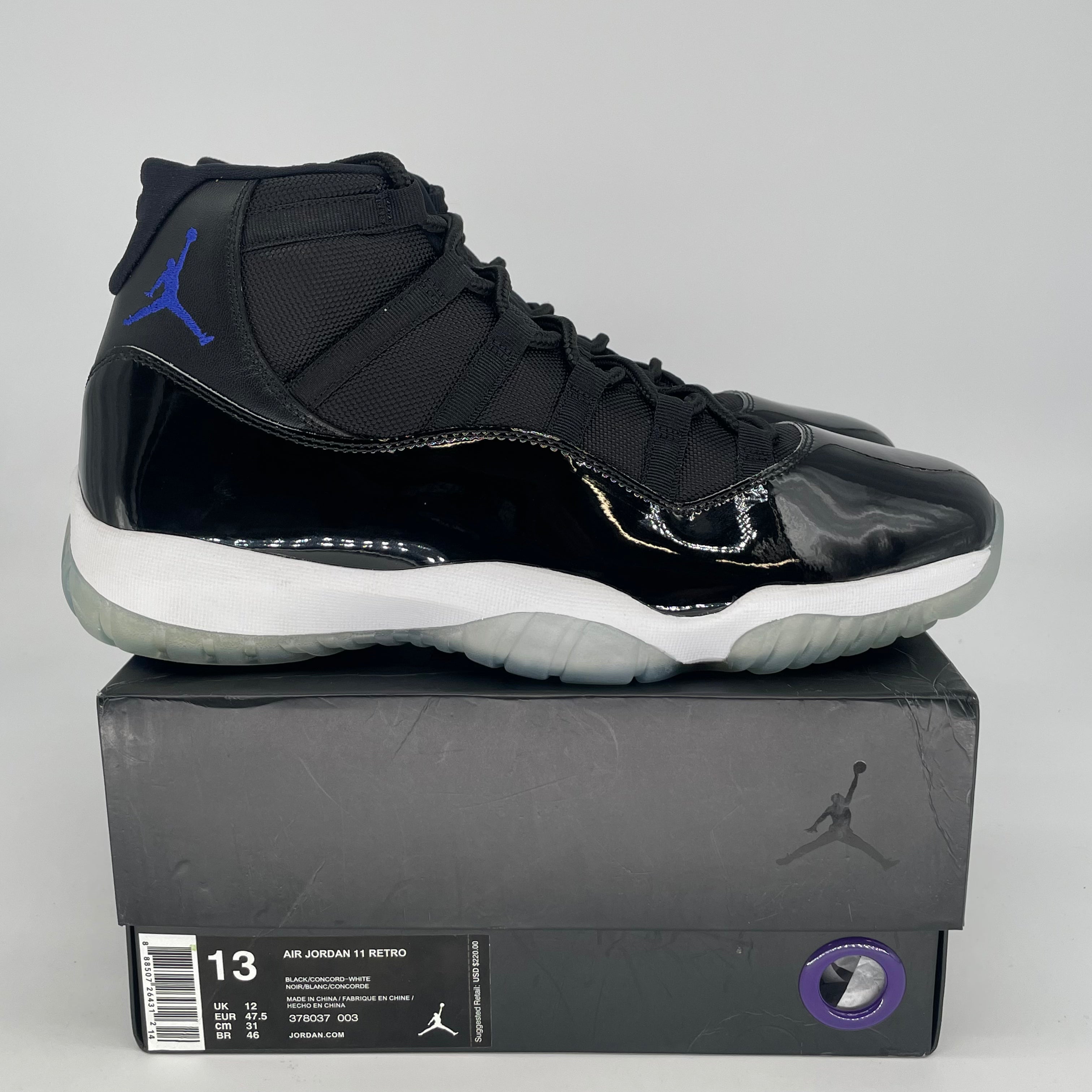 AIR JORDAN 11 SPACE JAM 378037-003 SIZE 13/14.5W