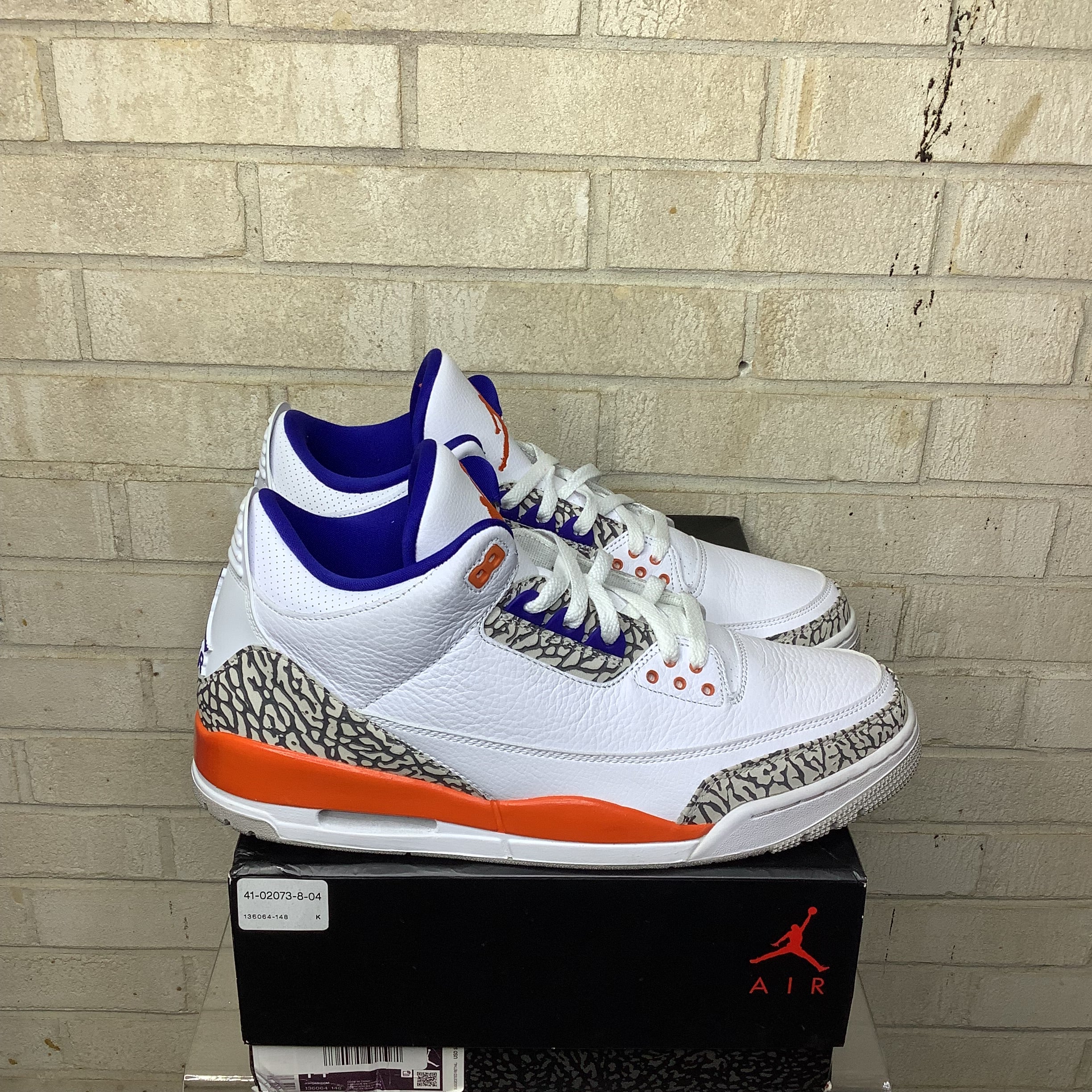 AIR JORDAN 3 KNICKS SIZE 14 136064-148