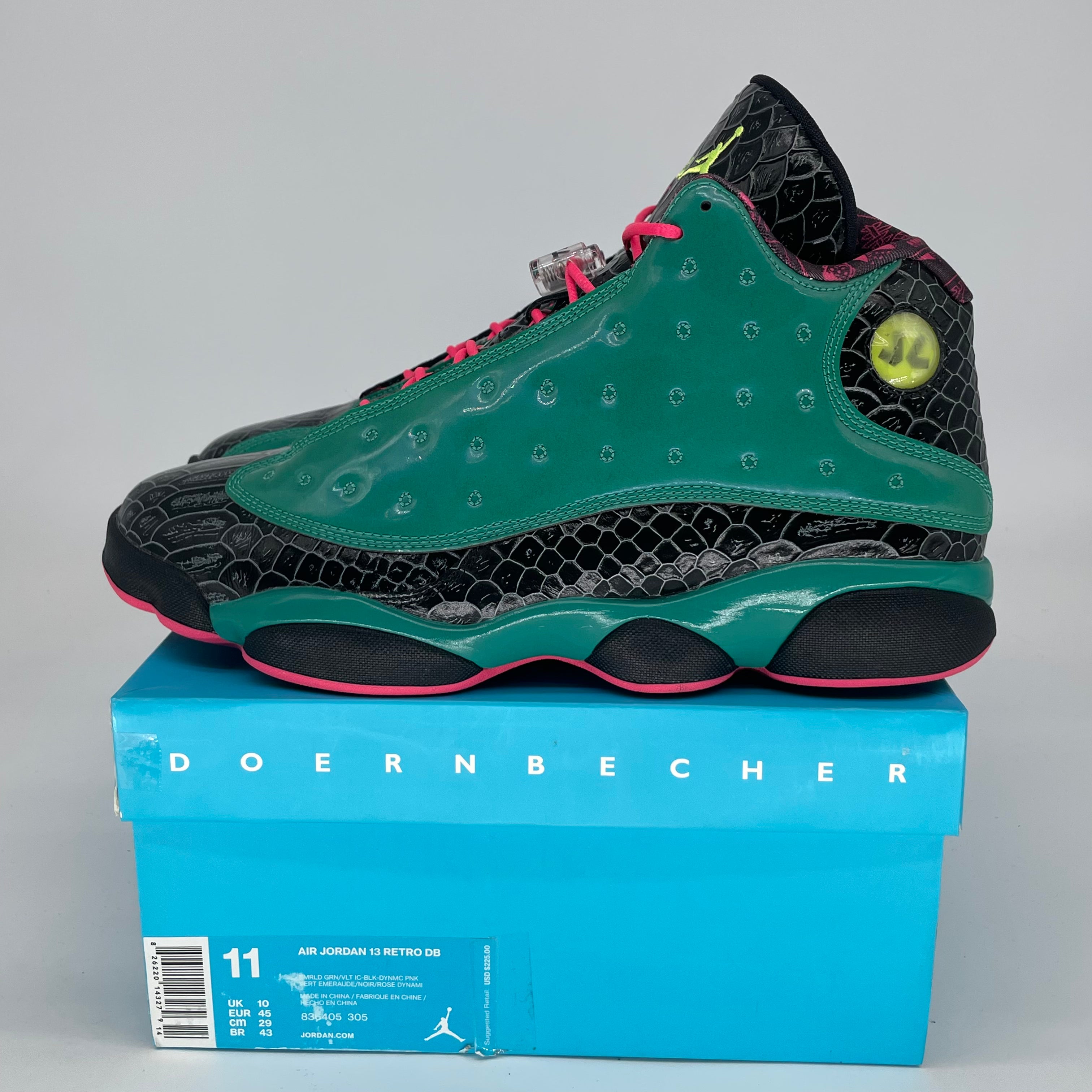 AIR JORDAN 13 DOERNBECHER 836405-305 SIZE 11/12.5W