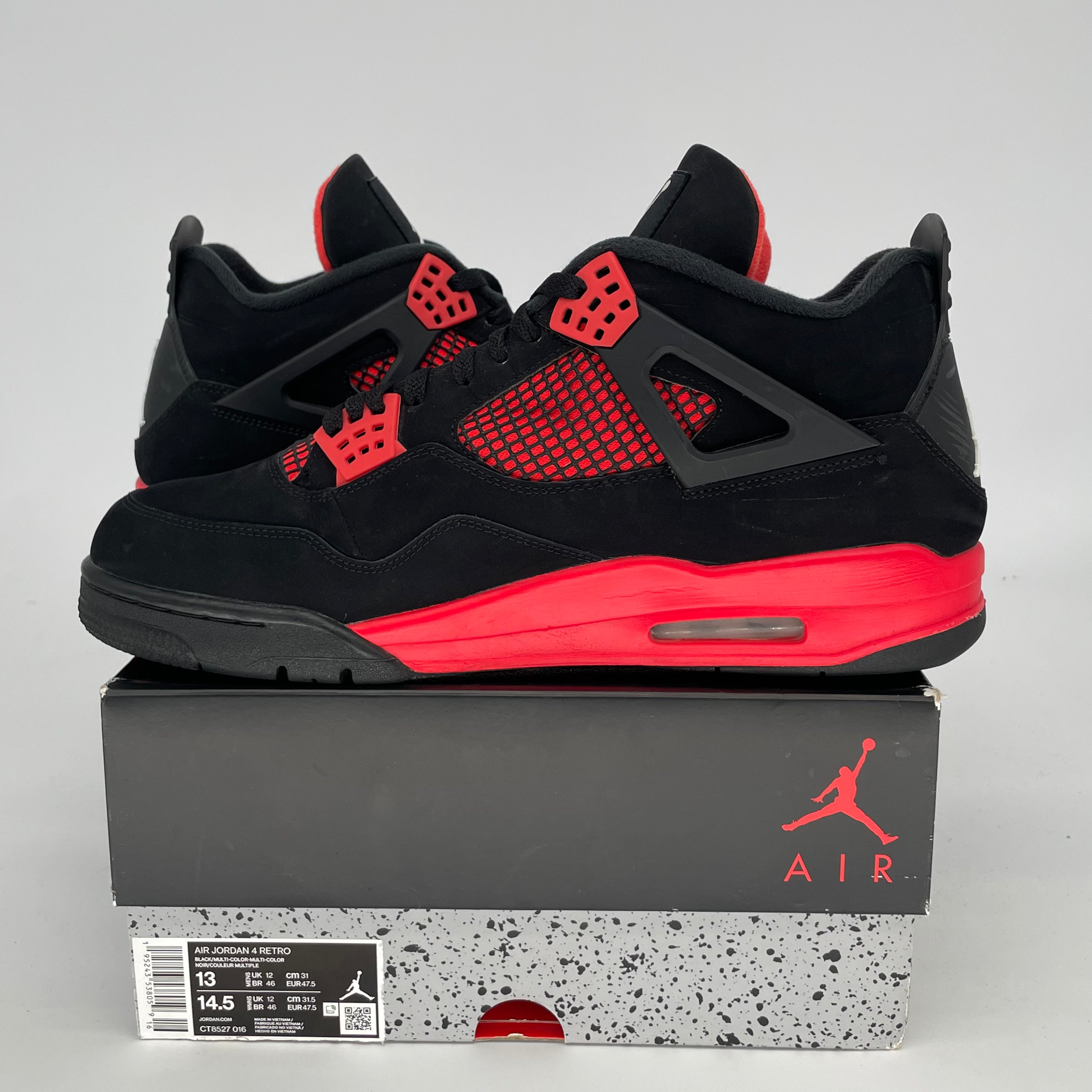 AIR JORDAN 4 RED THUNDER SIZE 13 CT8527-016
