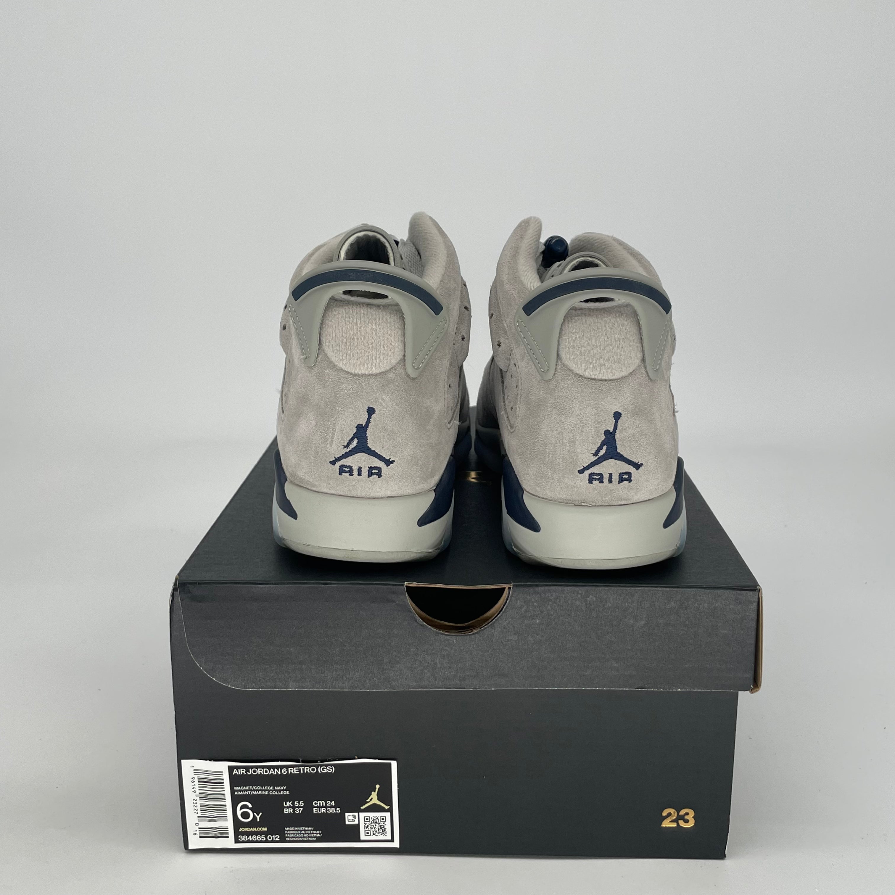 AIR JORDAN 6 GEORGETOWN 384665-012 SIZE 6/7.5W