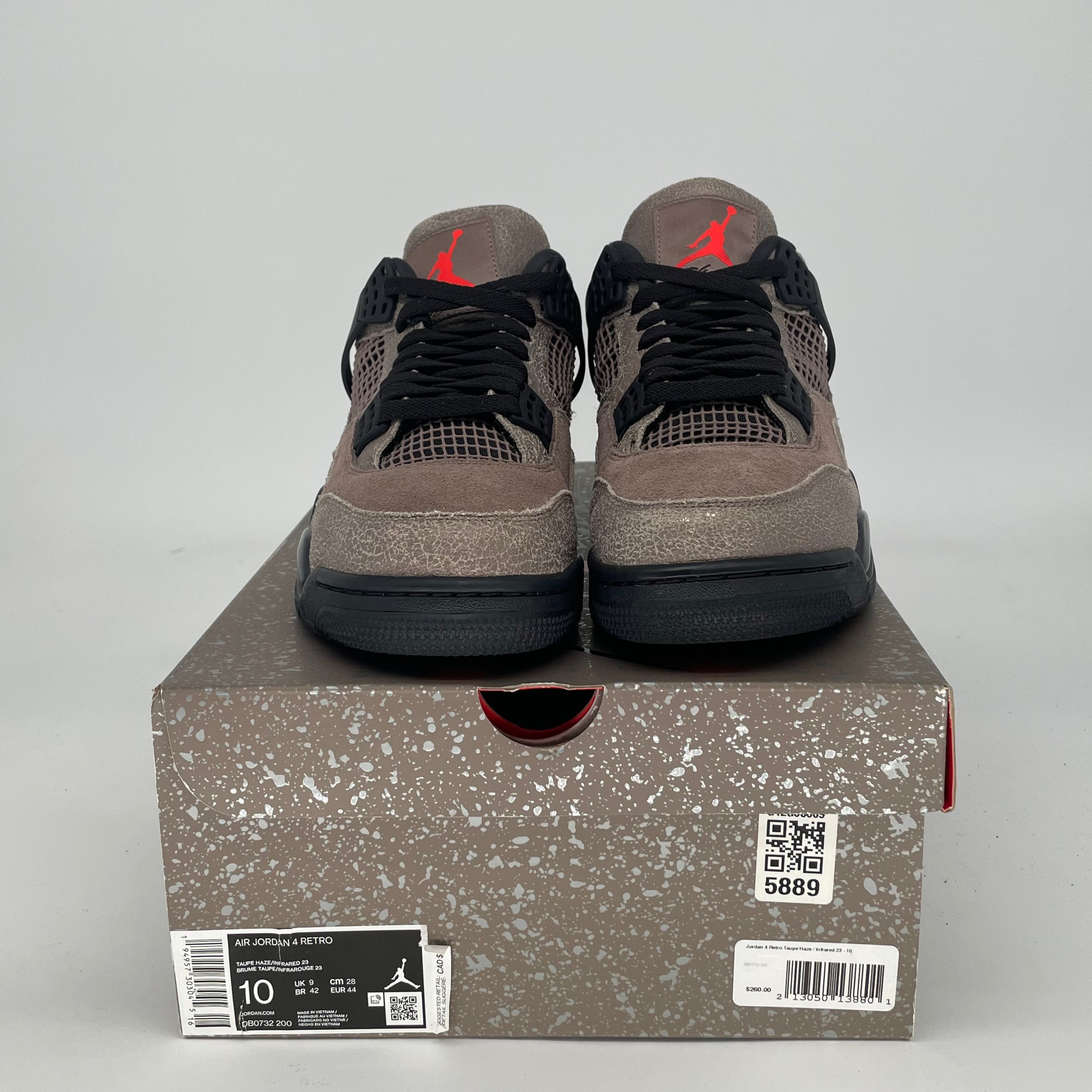 AIR JORDAN 4 TAUPE HAZE DB0732-200 SIZE 10/11.5W