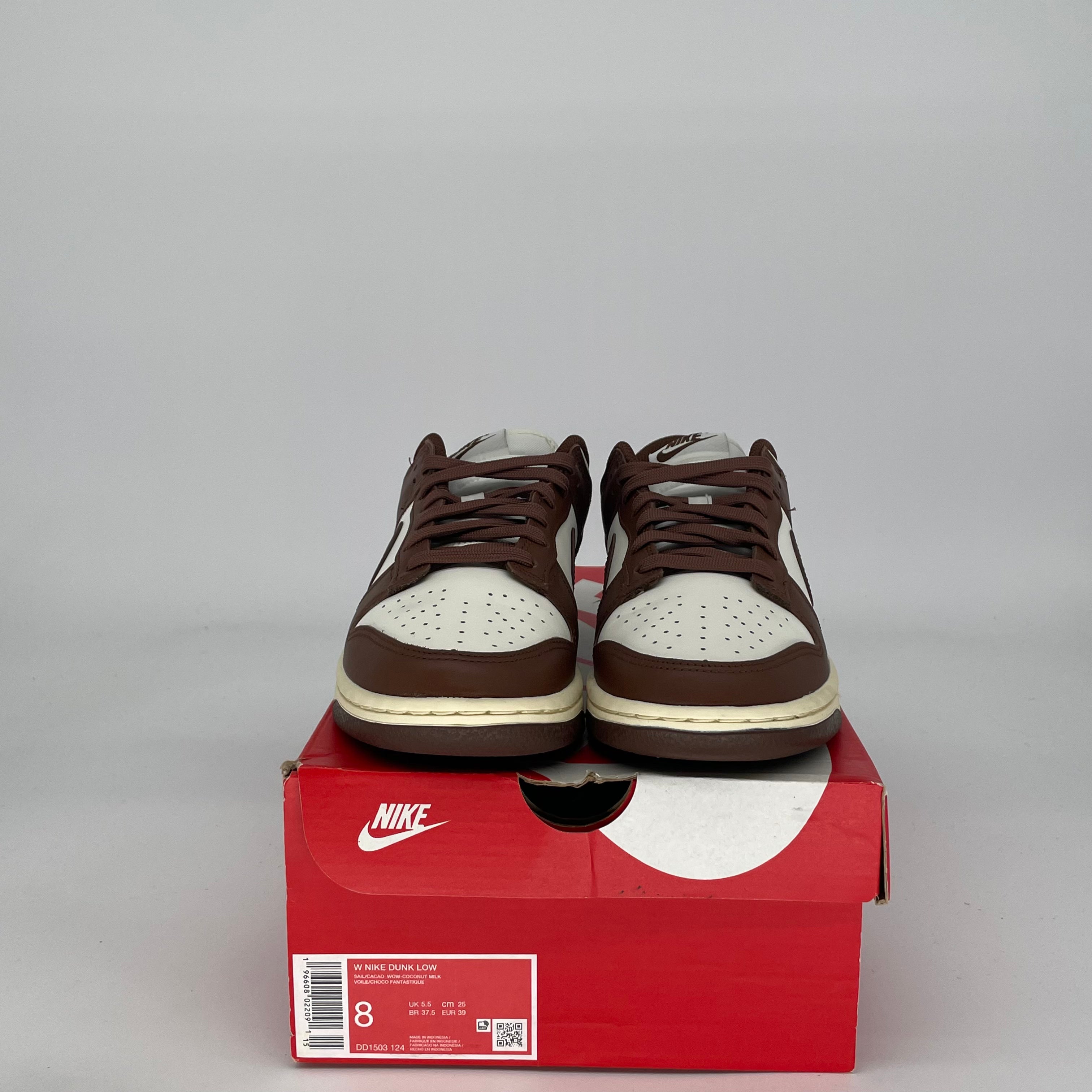 NIKE DUNK LOW CACAO WOW W DD1503-124 SIZE 6.5/8W