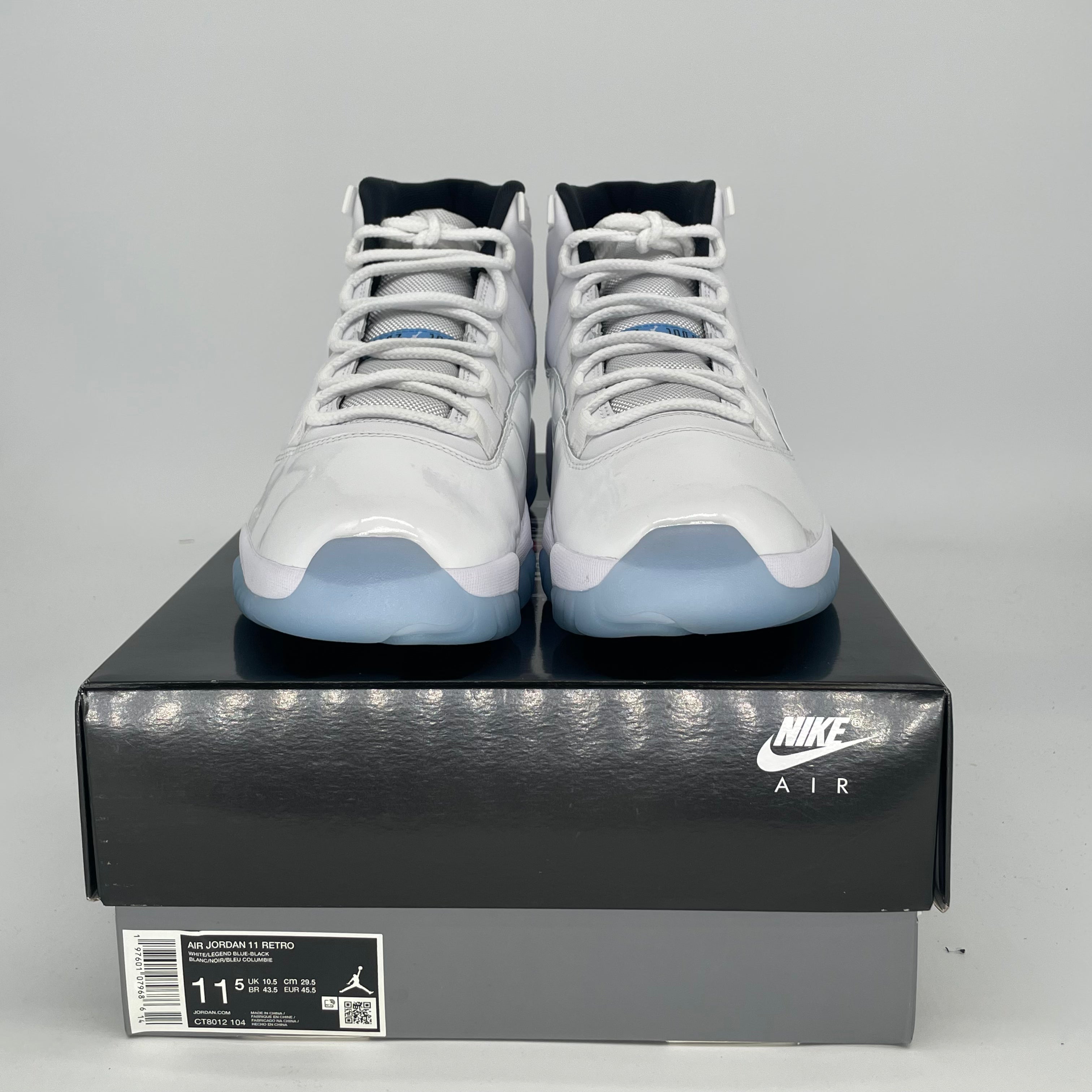 AIR JORDAN 11 LEGEND BLUE CT8012-104 SIZE 11.5/13W