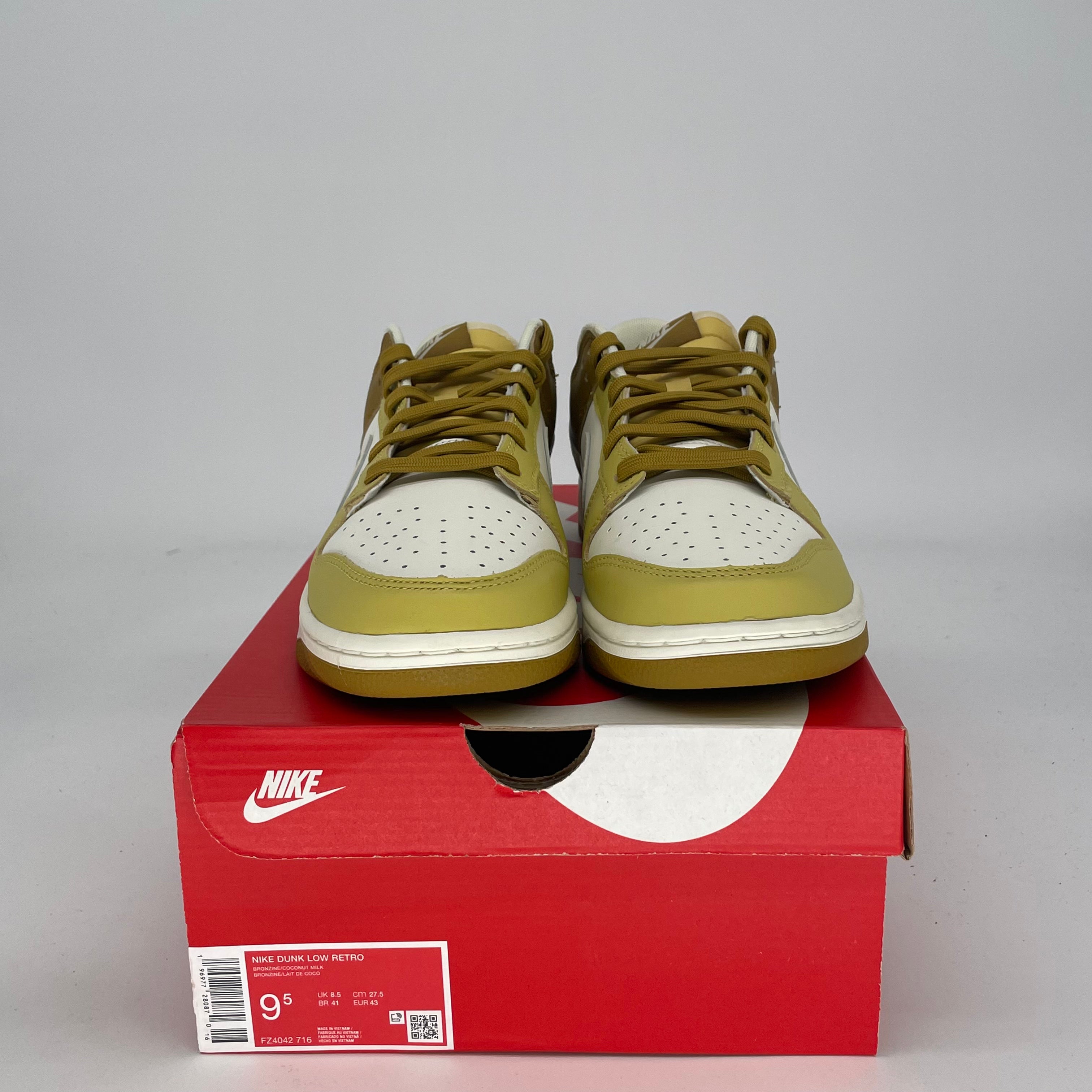 NIKE DUNK LOW BRONZINE FZ4042-716 SIZE 9.5/11W