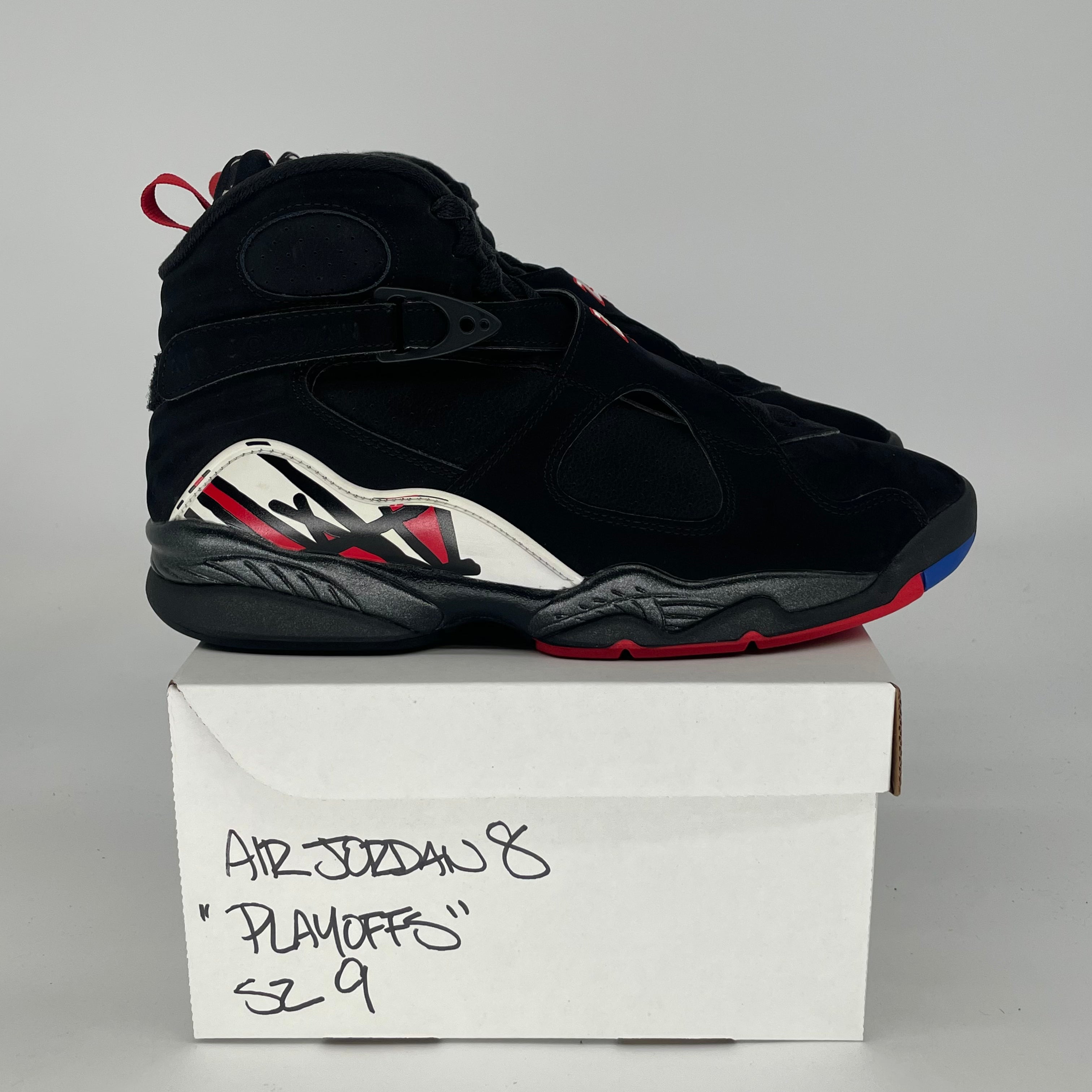 AIR JORDAN 8 PLAYOFFS 305381-062 SIZE 9/10.5W