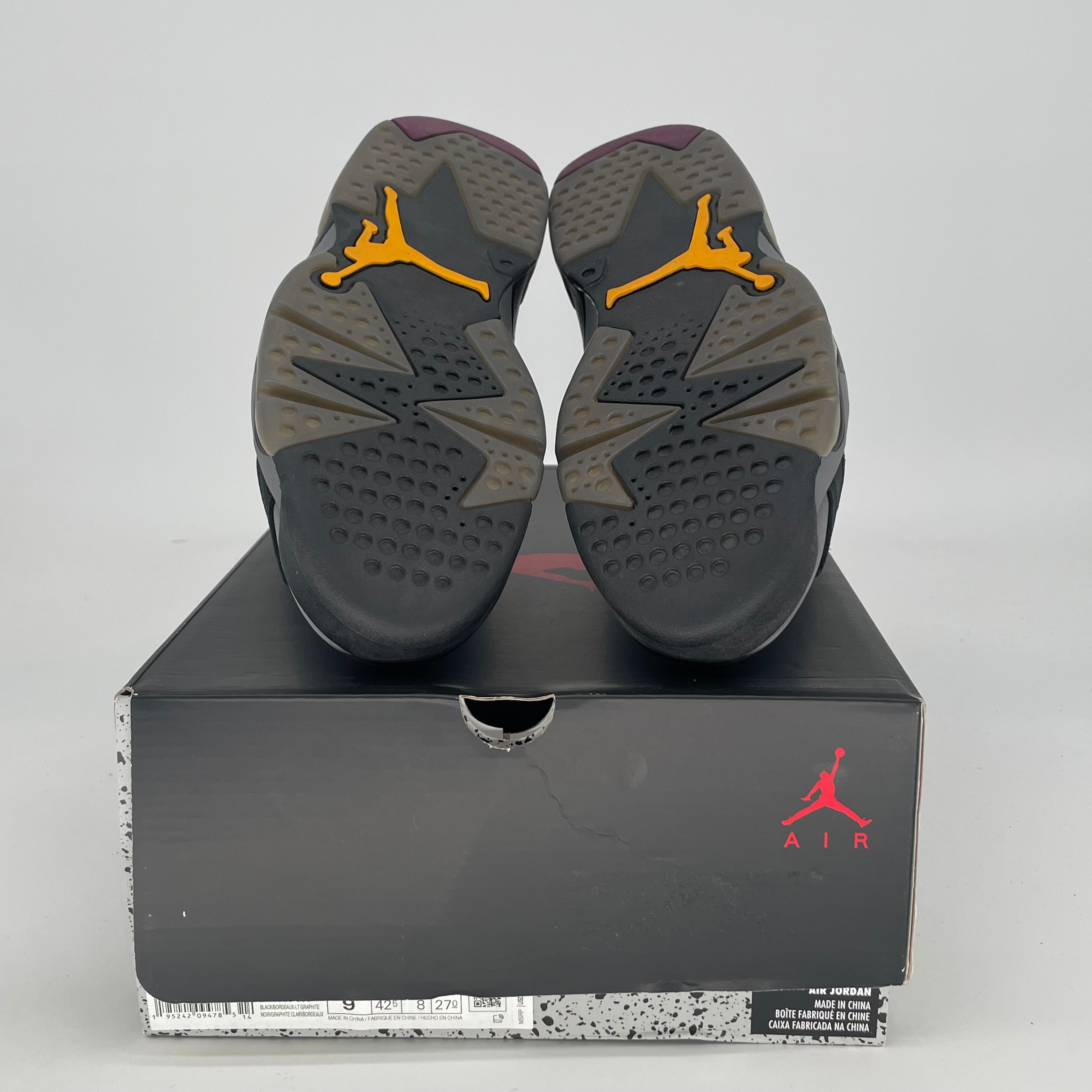 AIR JORDAN 6 BORDEAUX CT8529-063 SIZE 9/10.5W