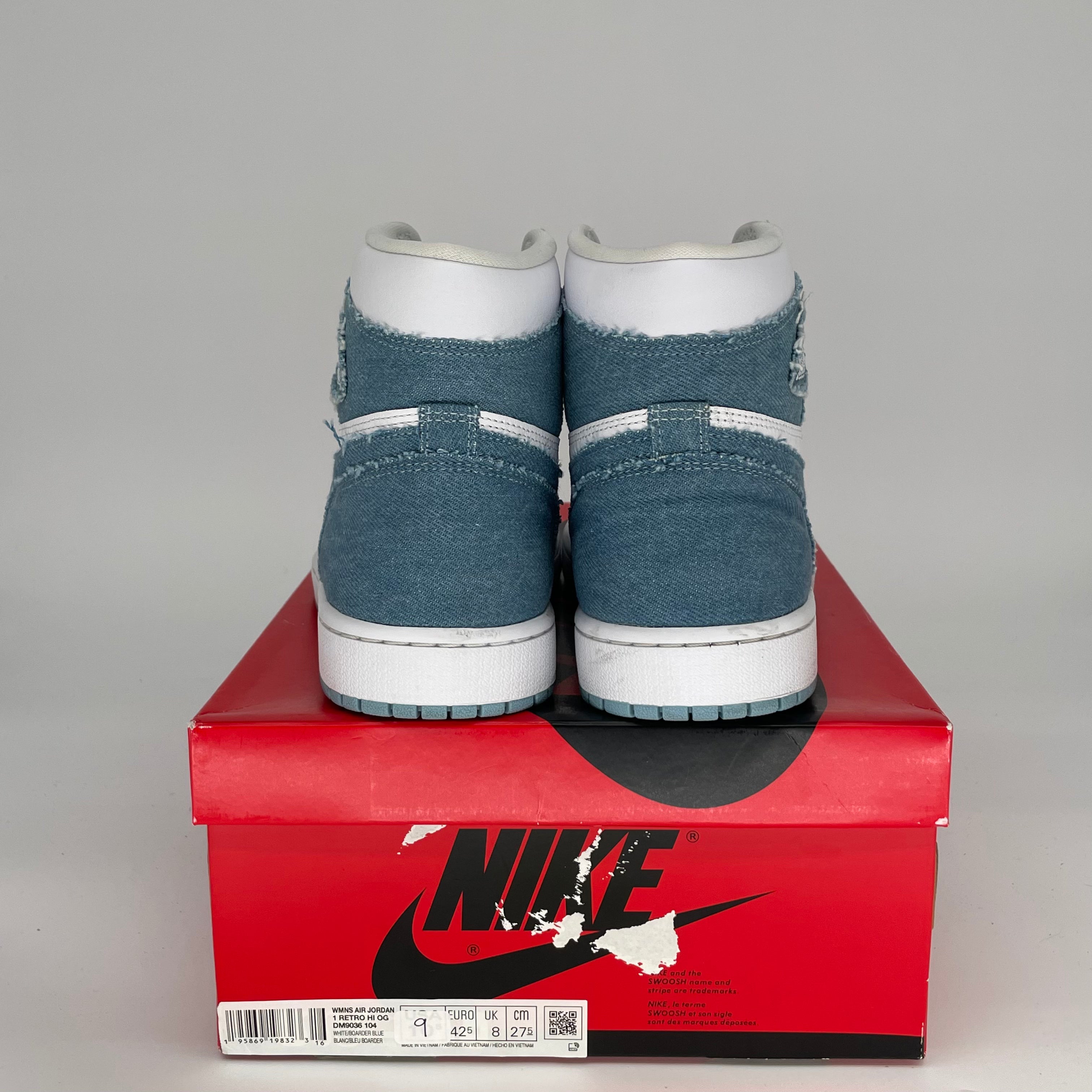 AIR JORDAN 1 DENIM W SIZE 9/10.5W DM9036-104