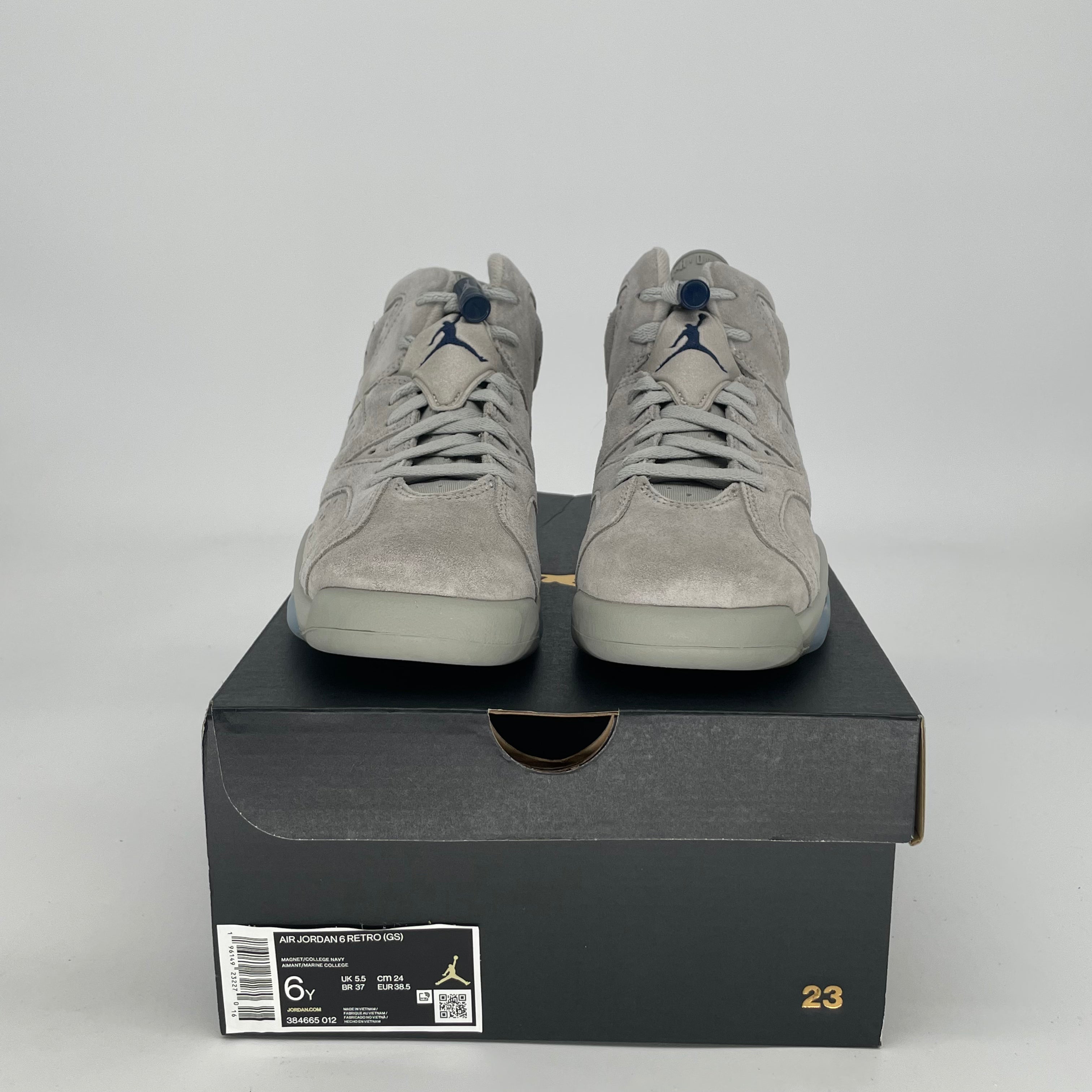 AIR JORDAN 6 GEORGETOWN 384665-012 SIZE 6/7.5W