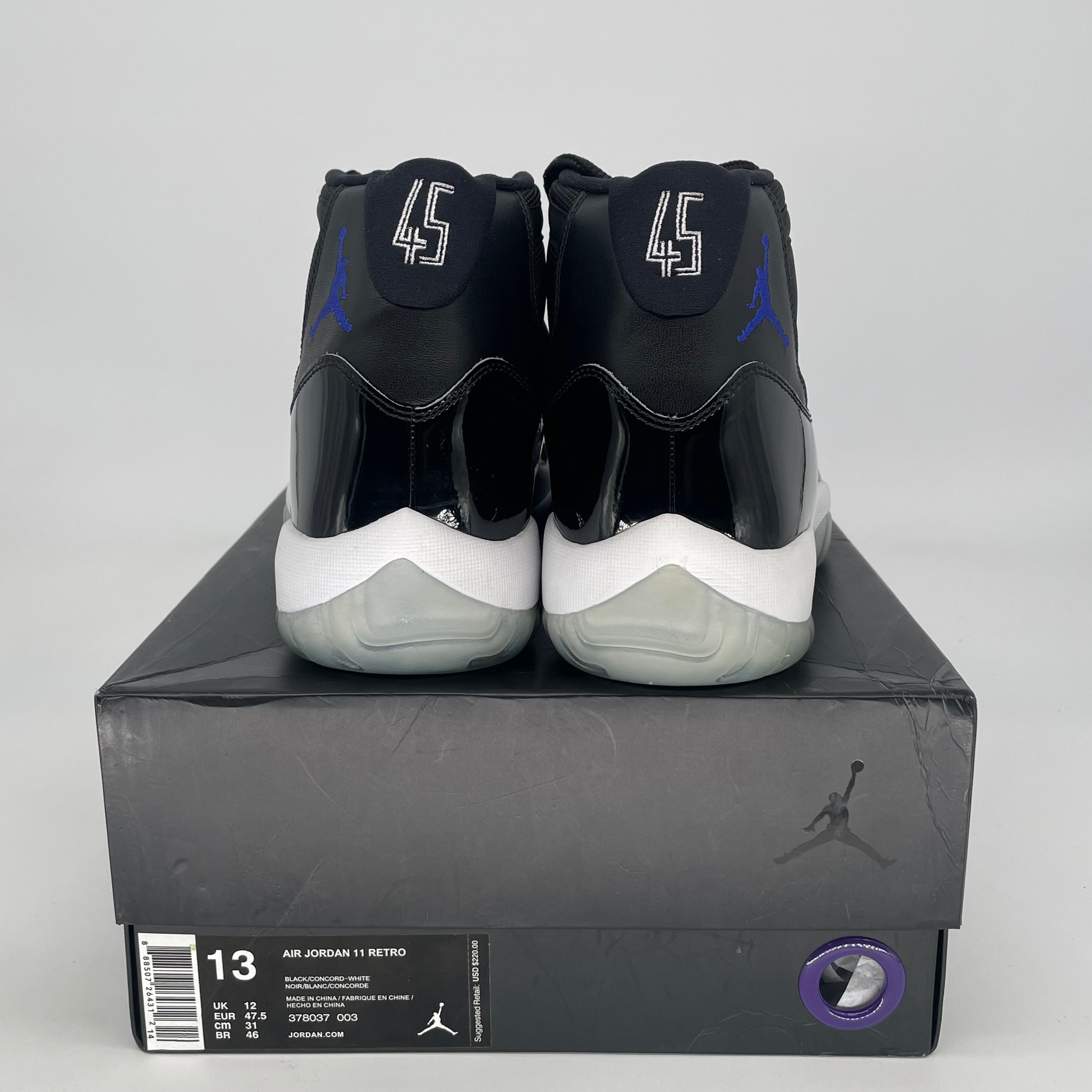 AIR JORDAN 11 SPACE JAM 378037-003 SIZE 13/14.5W