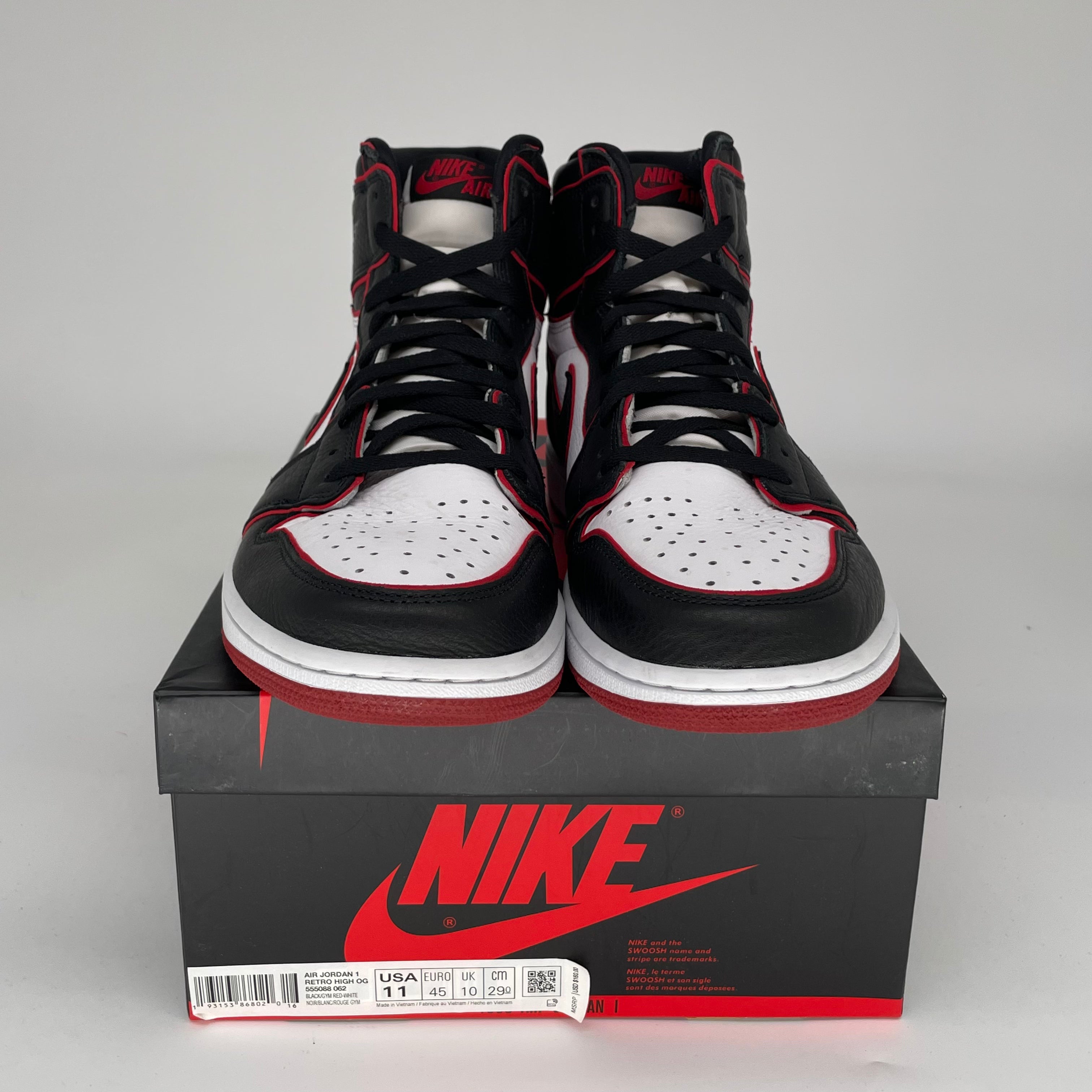 AIR JORDAN 1 BLOODLINE SIZE 11 555088-062