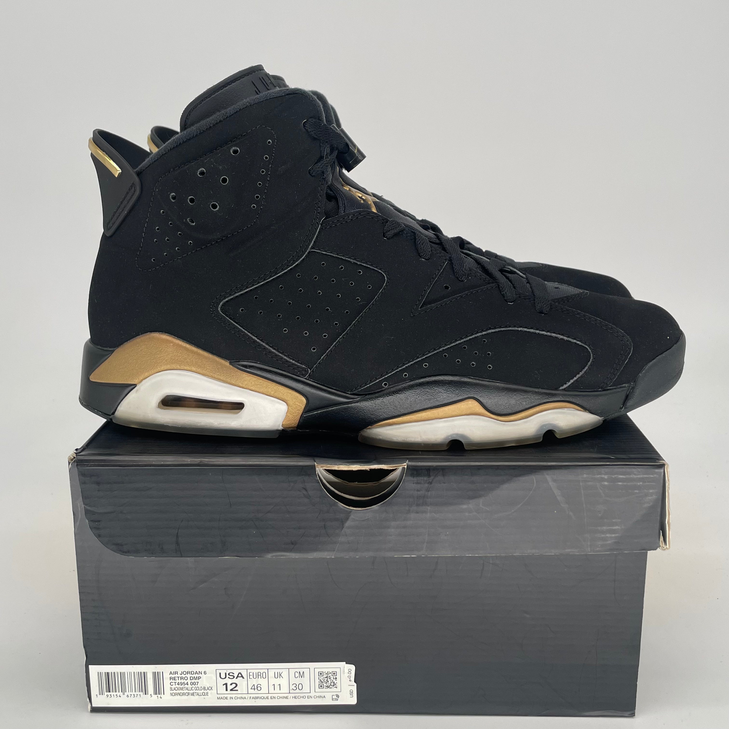 AIR JORDAN 6 DMP CT4954-007 SIZE 12/13.5W
