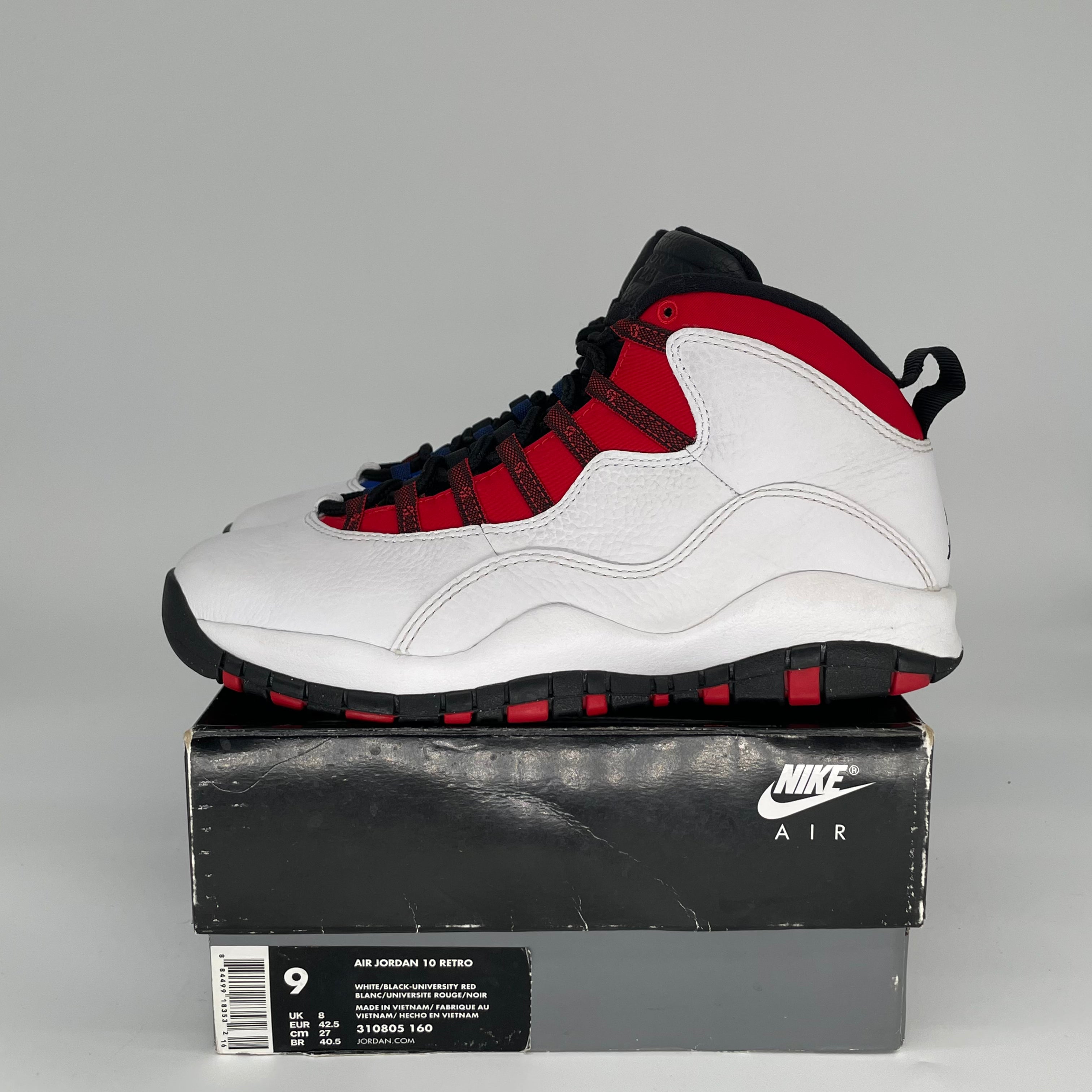 AIR JORDAN 10 CHRIS PAUL CLASS OF 2006 SIZE 9 310805-160