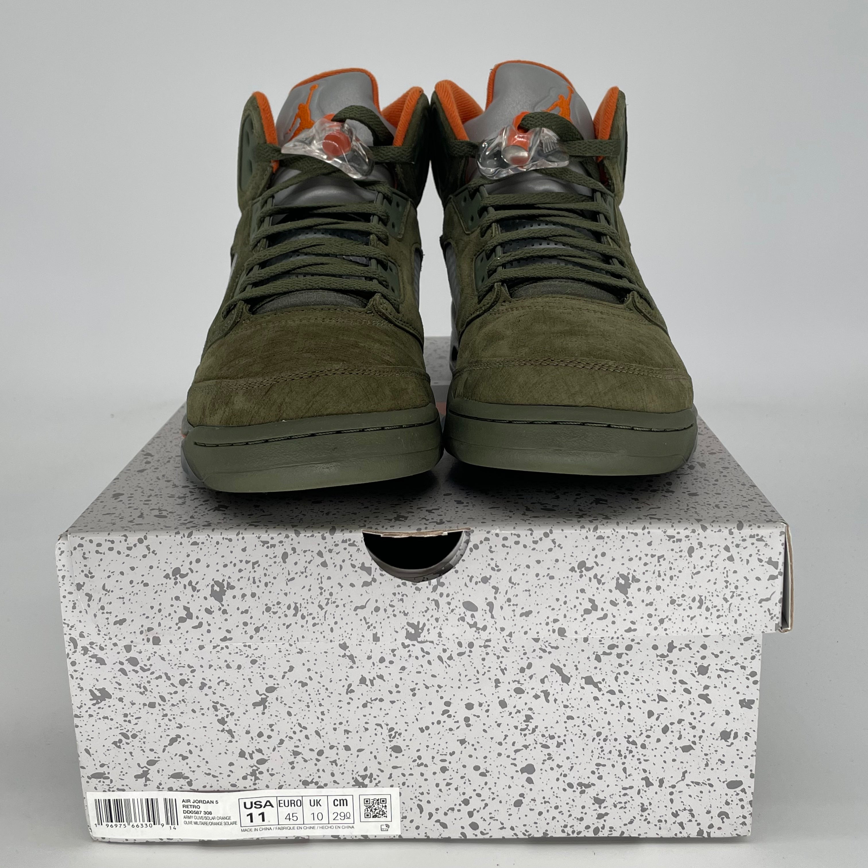 AIR JORDAN 5 OLIVE SIZE 11/12.5W DD0587-308