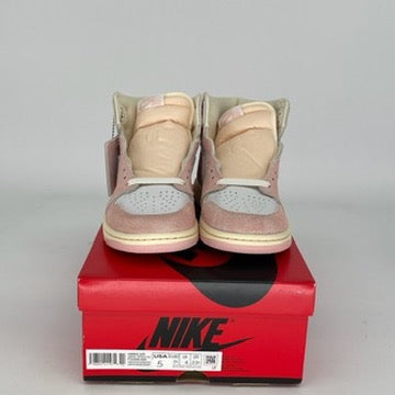 AIR JORDAN 1 WASHED PINK W SIZE 5 FD2596-600