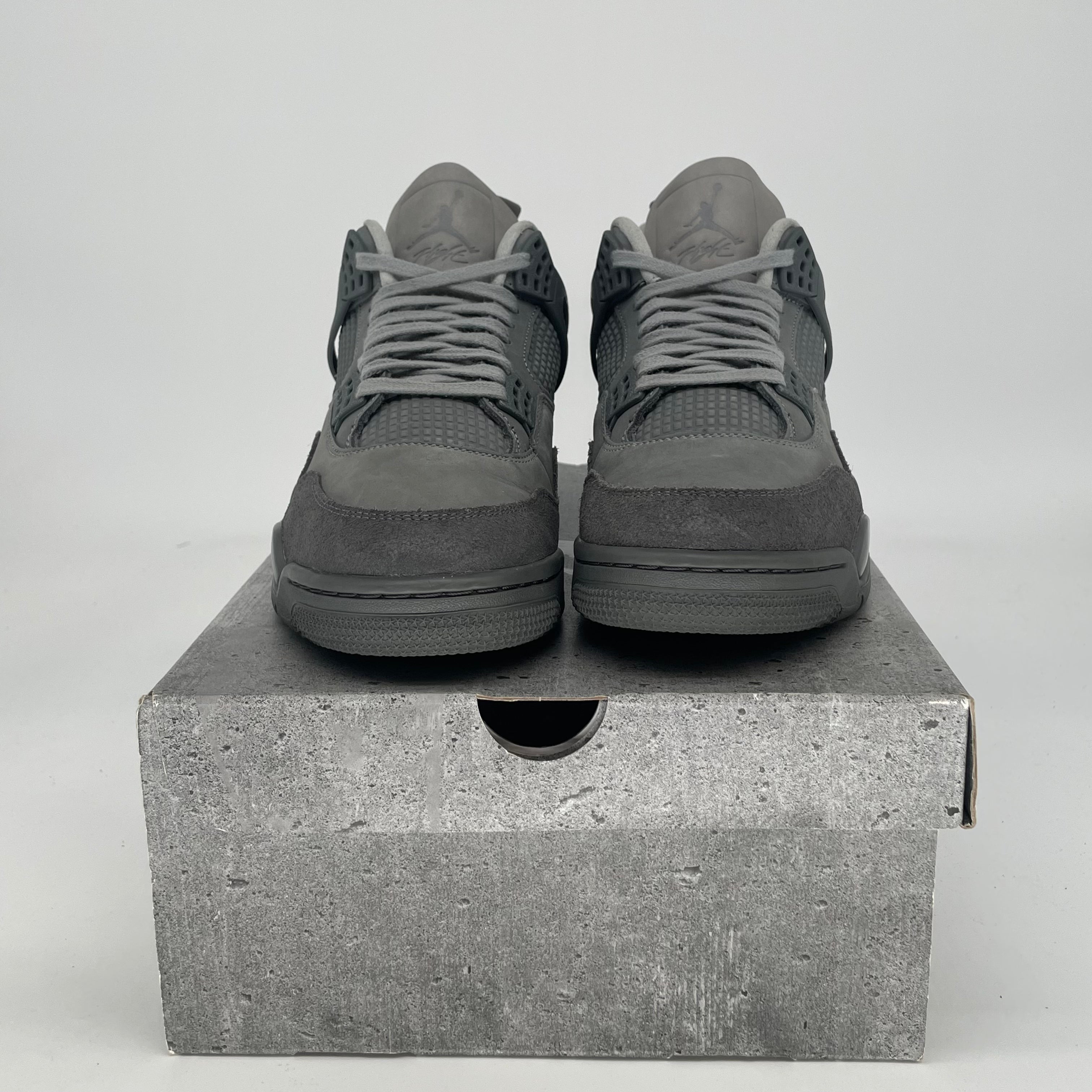 AIR JORDAN 4 WET CEMENT FQ7928-001 SIZE 11/12.5W