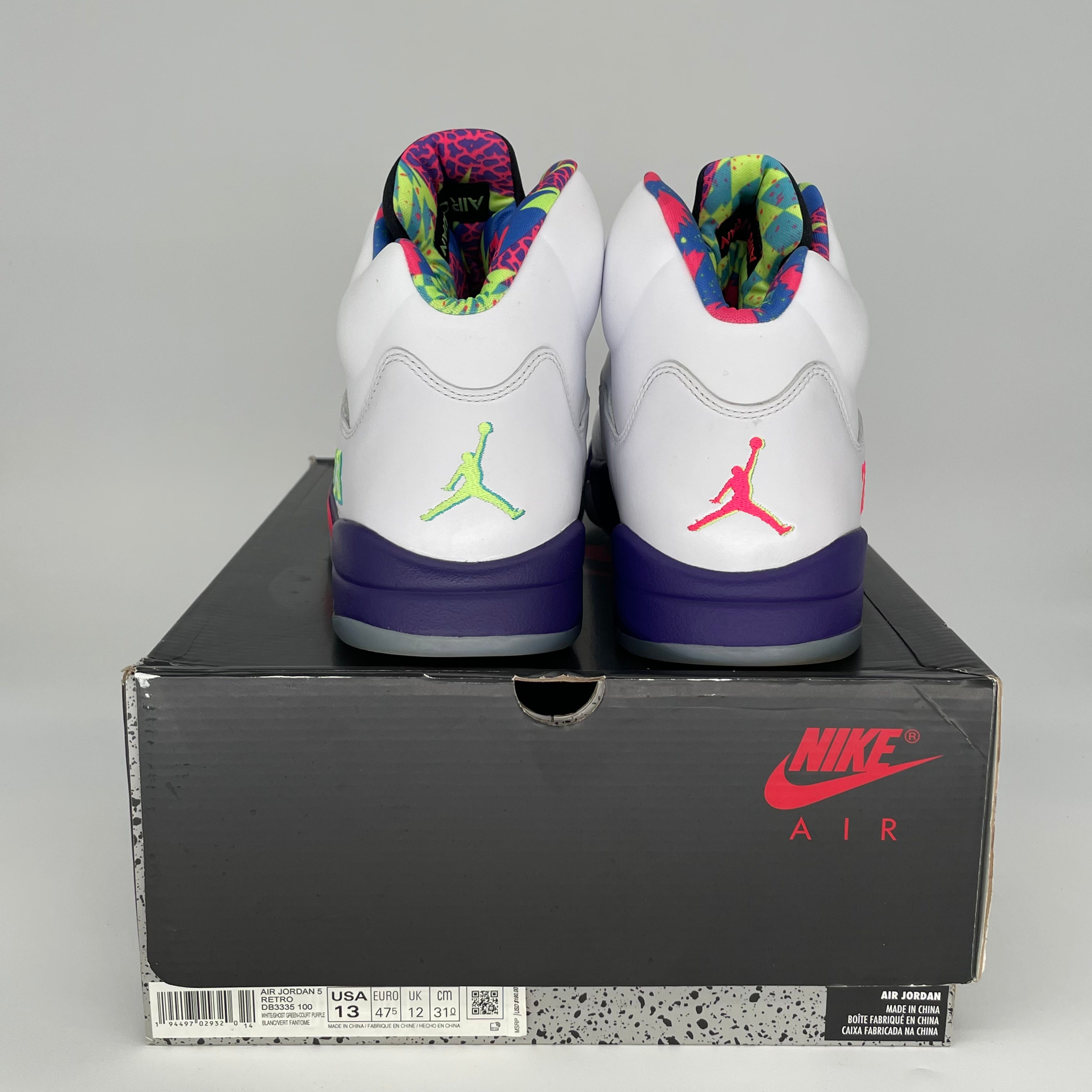 AIR JORDAN 5 ALTERNATE BEL AIR SIZE 13 DB3335-100