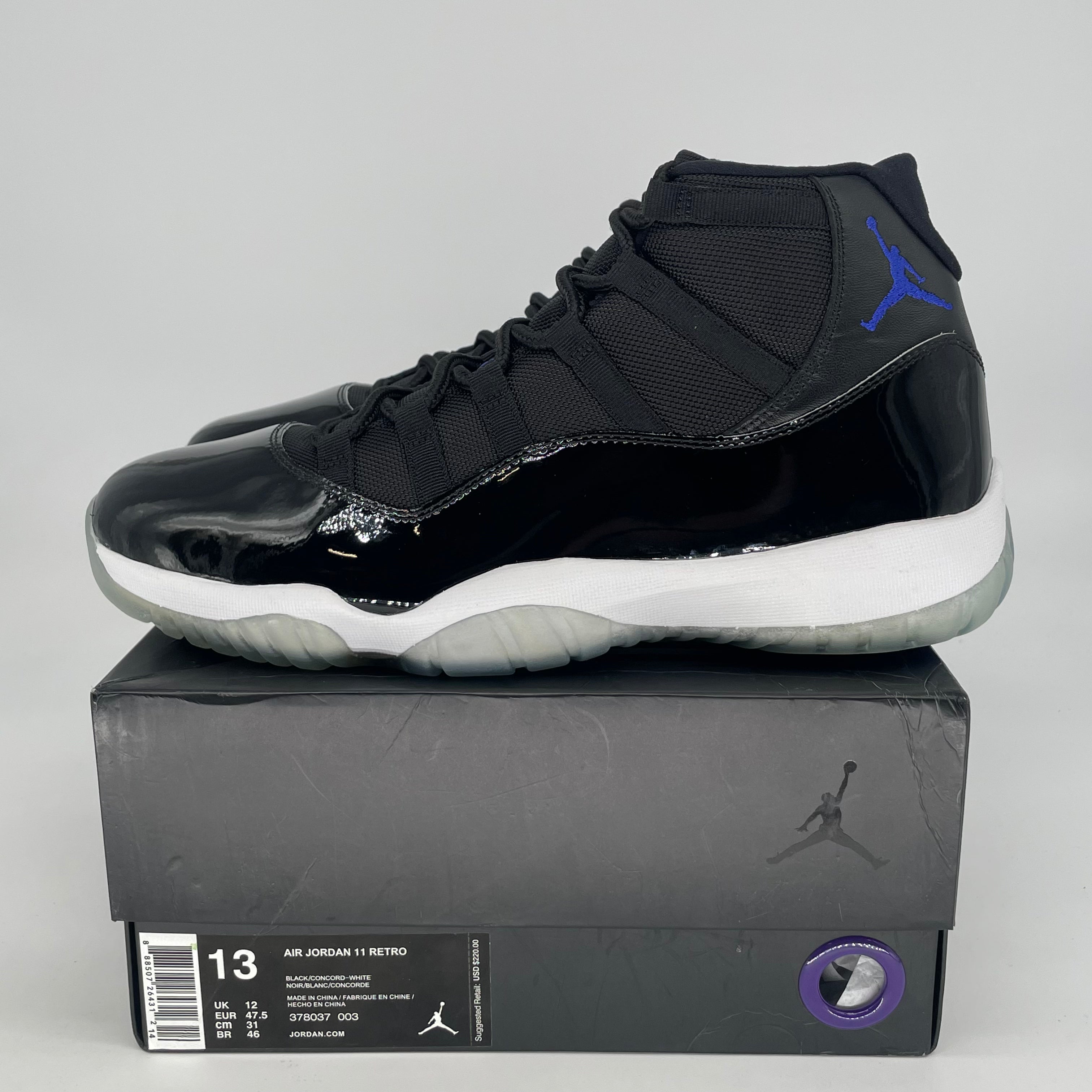 AIR JORDAN 11 SPACE JAM 378037-003 SIZE 13/14.5W