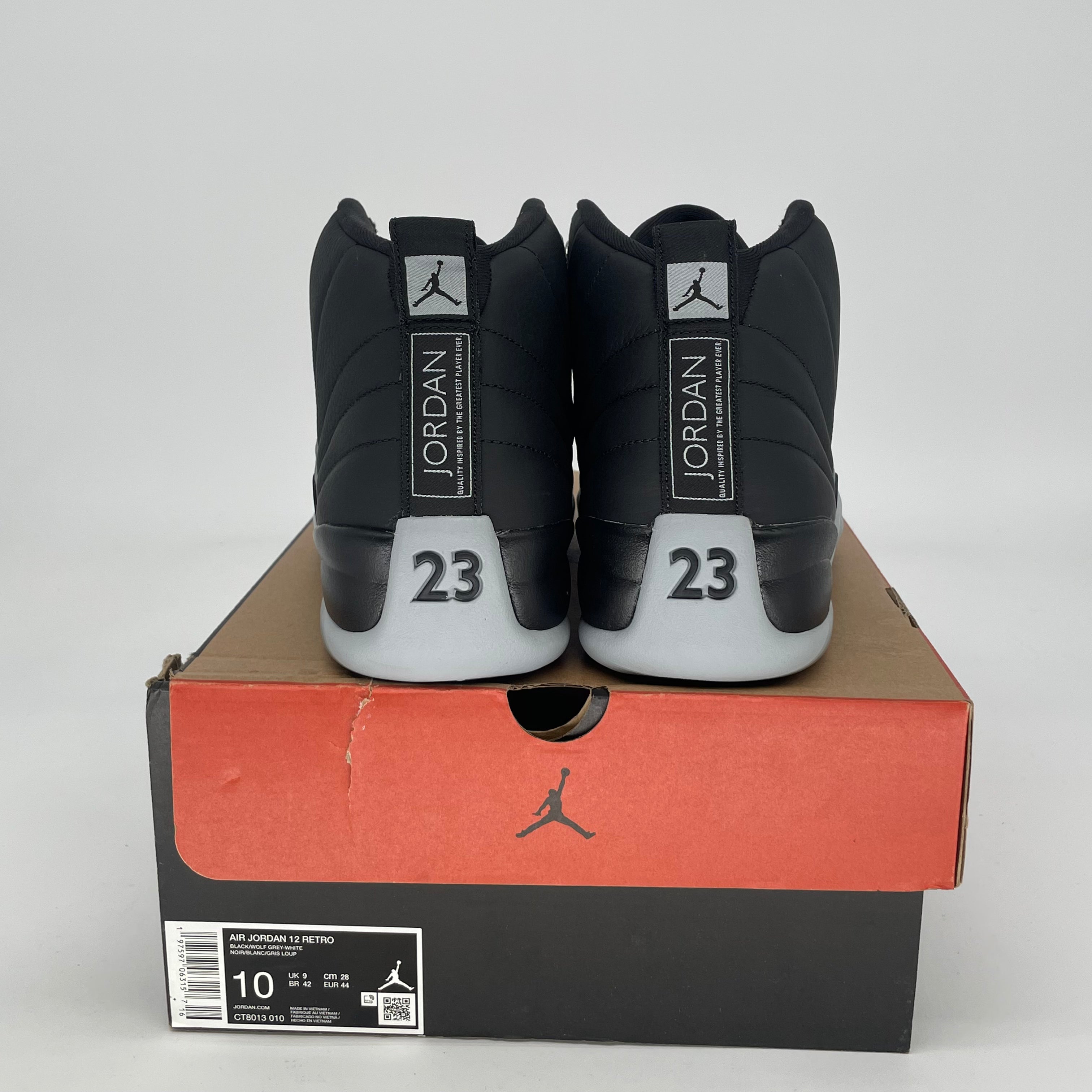 AIR JORDAN 12 BARONS CT8013-010 SIZE 10/11.5W