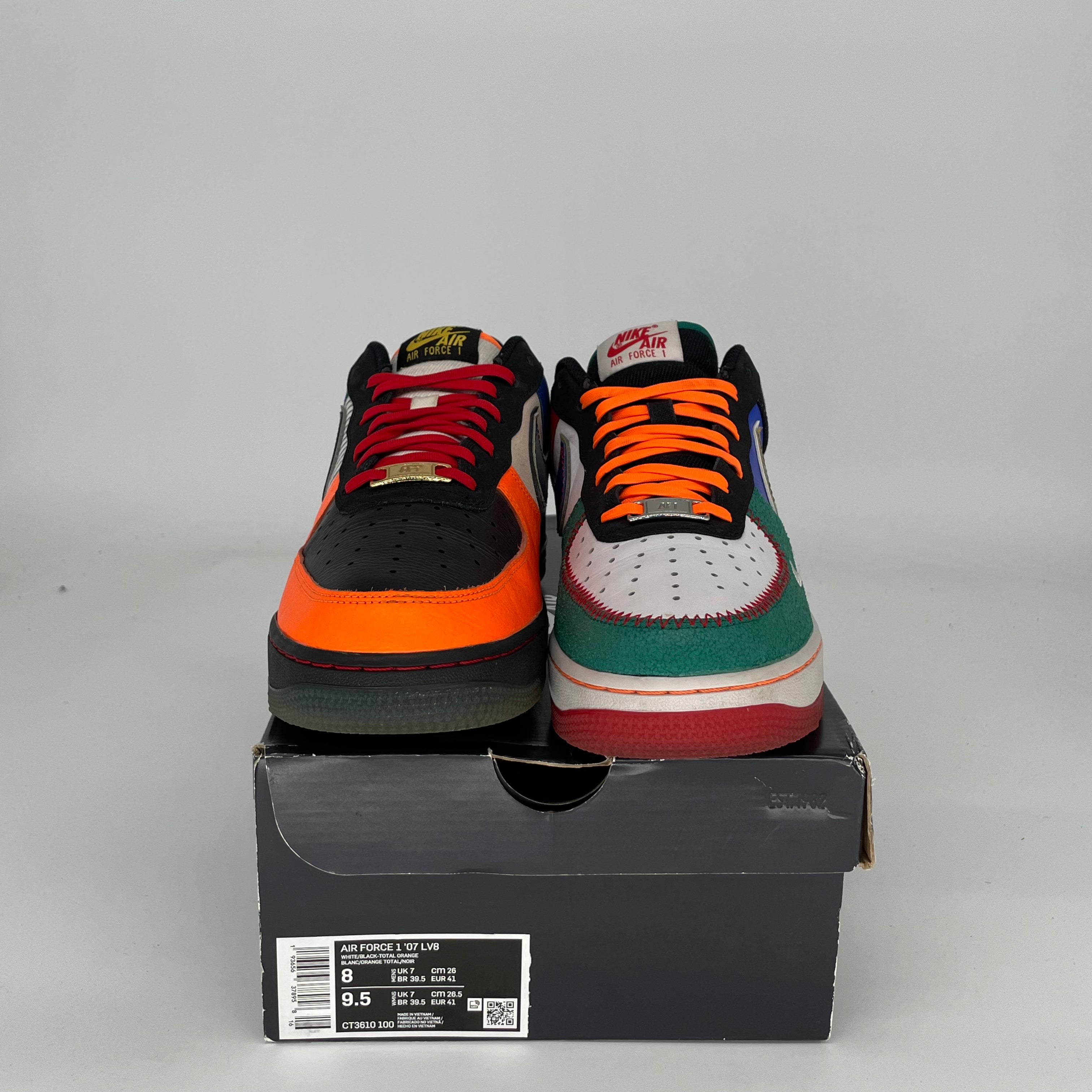 NIKE AIR FORCE 1 LOW NYC CITY OF ATHLETES SIZE 8 CT3610-100