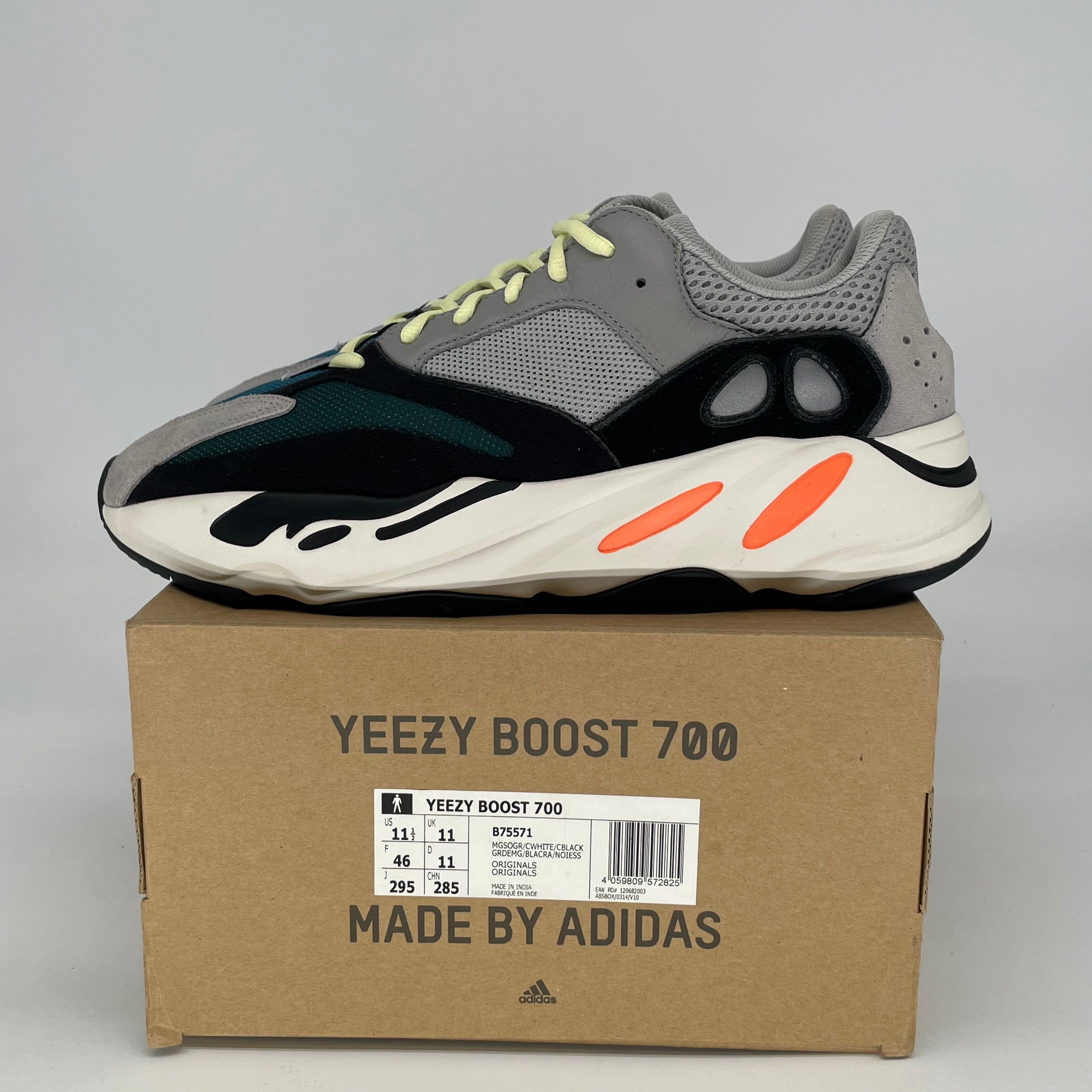 ADIDAS YEEZY 700 WAVE RUNNER B75571 SIZE 11.5/13W