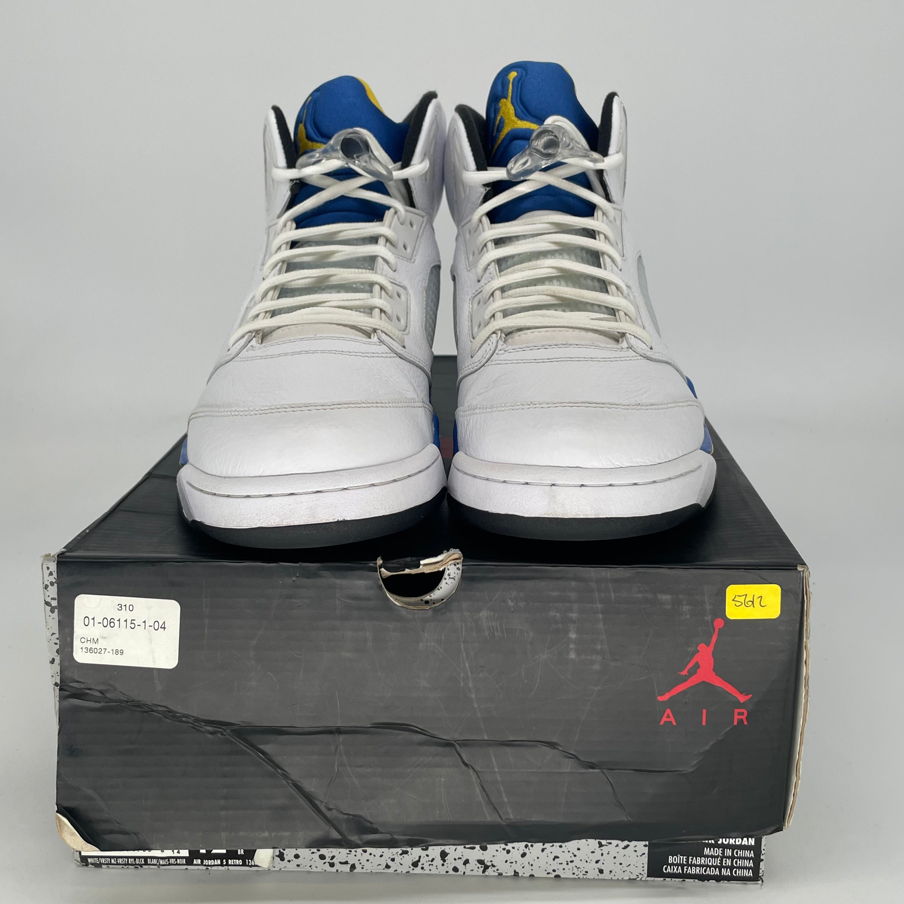 AIR JORDAN 5 LANEY 136027-189 SIZE 12/13.5W