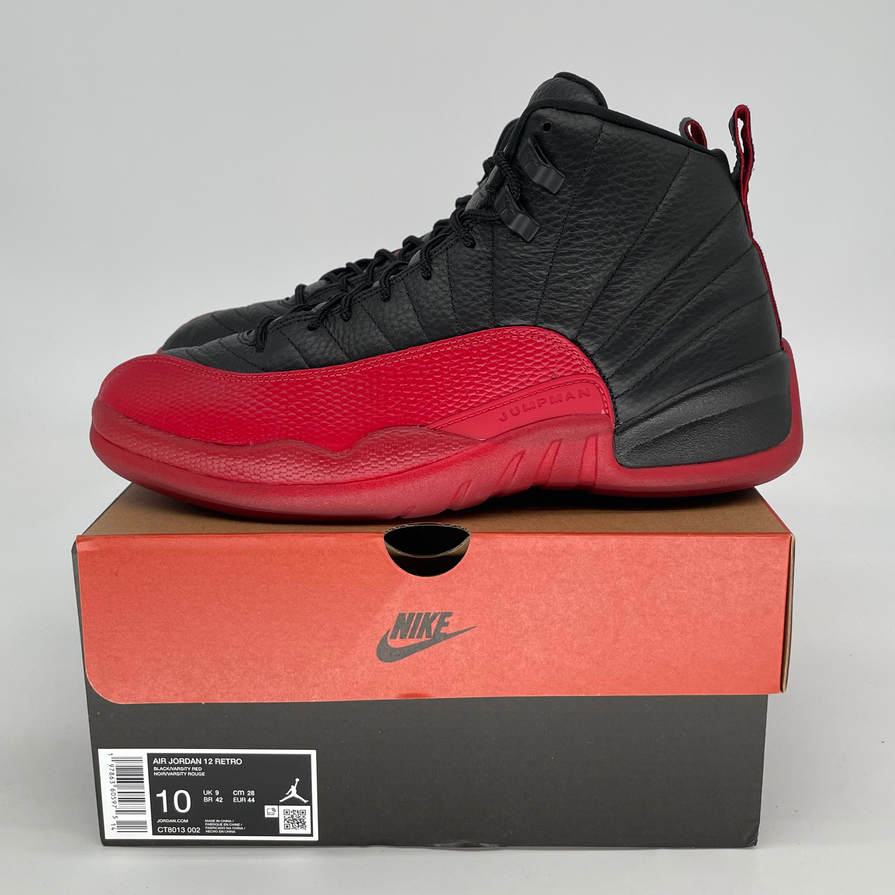 AIR JORDAN 12 FLU GAME SIZE 10/11.5W CT8013-002