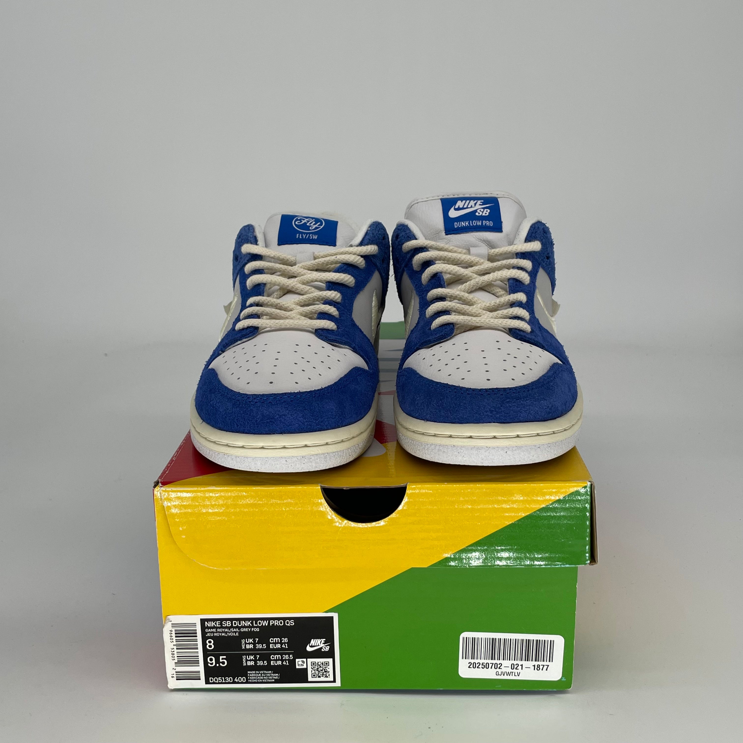 NIKE SB DUNK LOW PRO FLY STREETWEAR GARDENIA SIZE 8/9.5W DQ5130-400