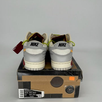 NIKE DUNK LOW OFF WHITE LOT 8 SIZE 10.5 DM1602-106