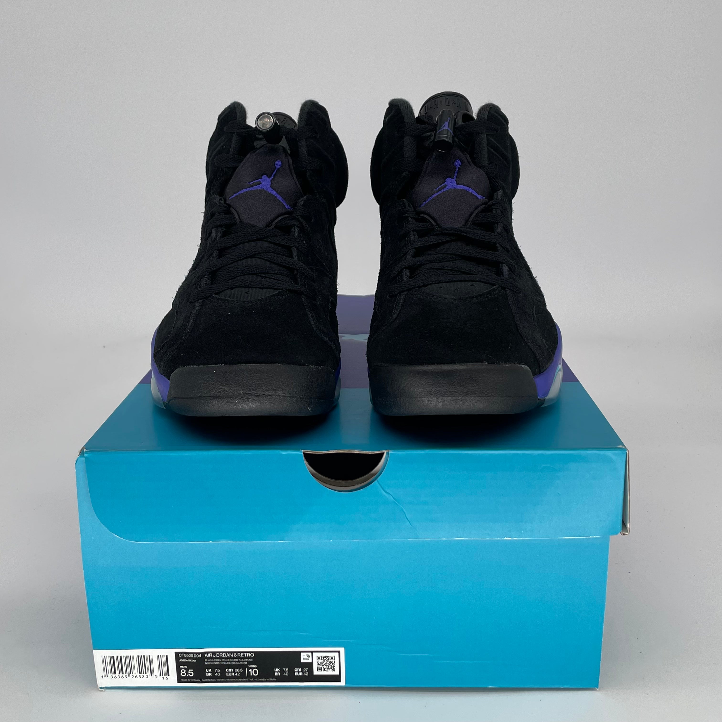 AIR JORDAN 6 AQUA SIZE 8.5/10W CT8529-004