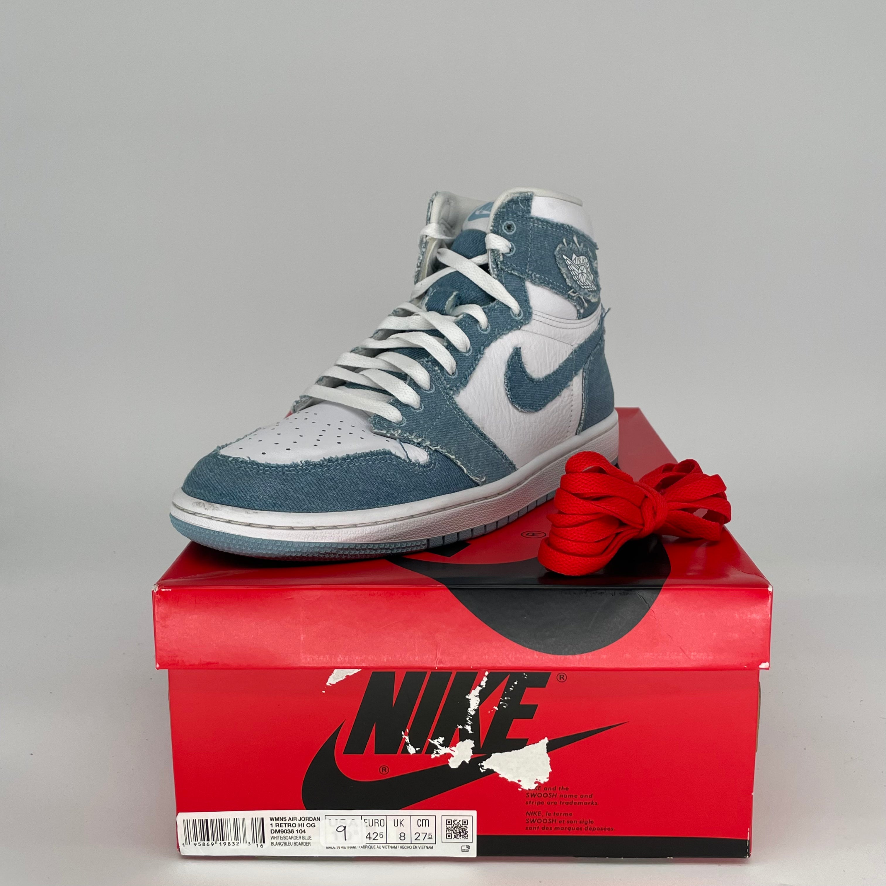 AIR JORDAN 1 DENIM W SIZE 9/10.5W DM9036-104