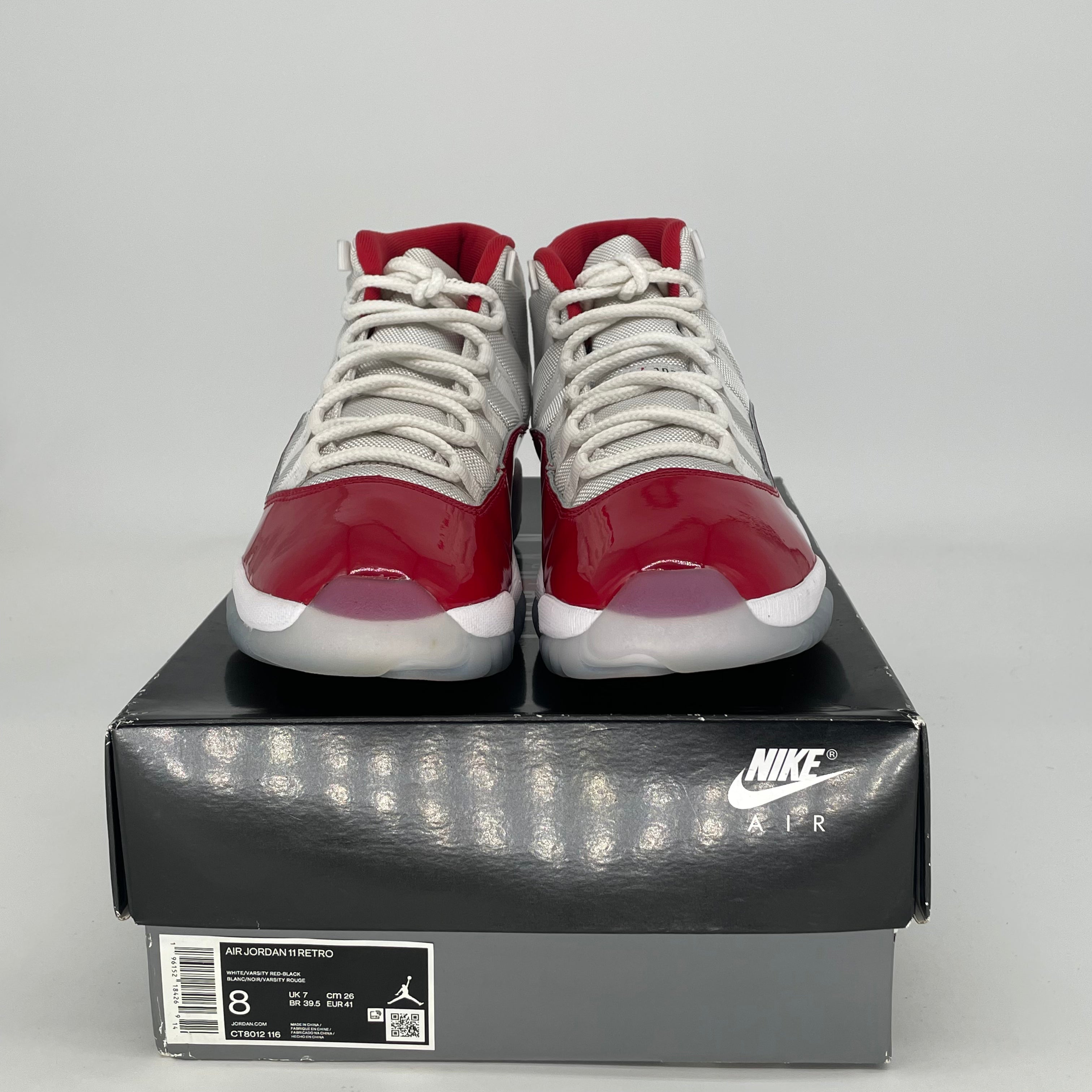 AIR JORDAN 11 CHERRY CT8012-116 SIZE 8/9.5W
