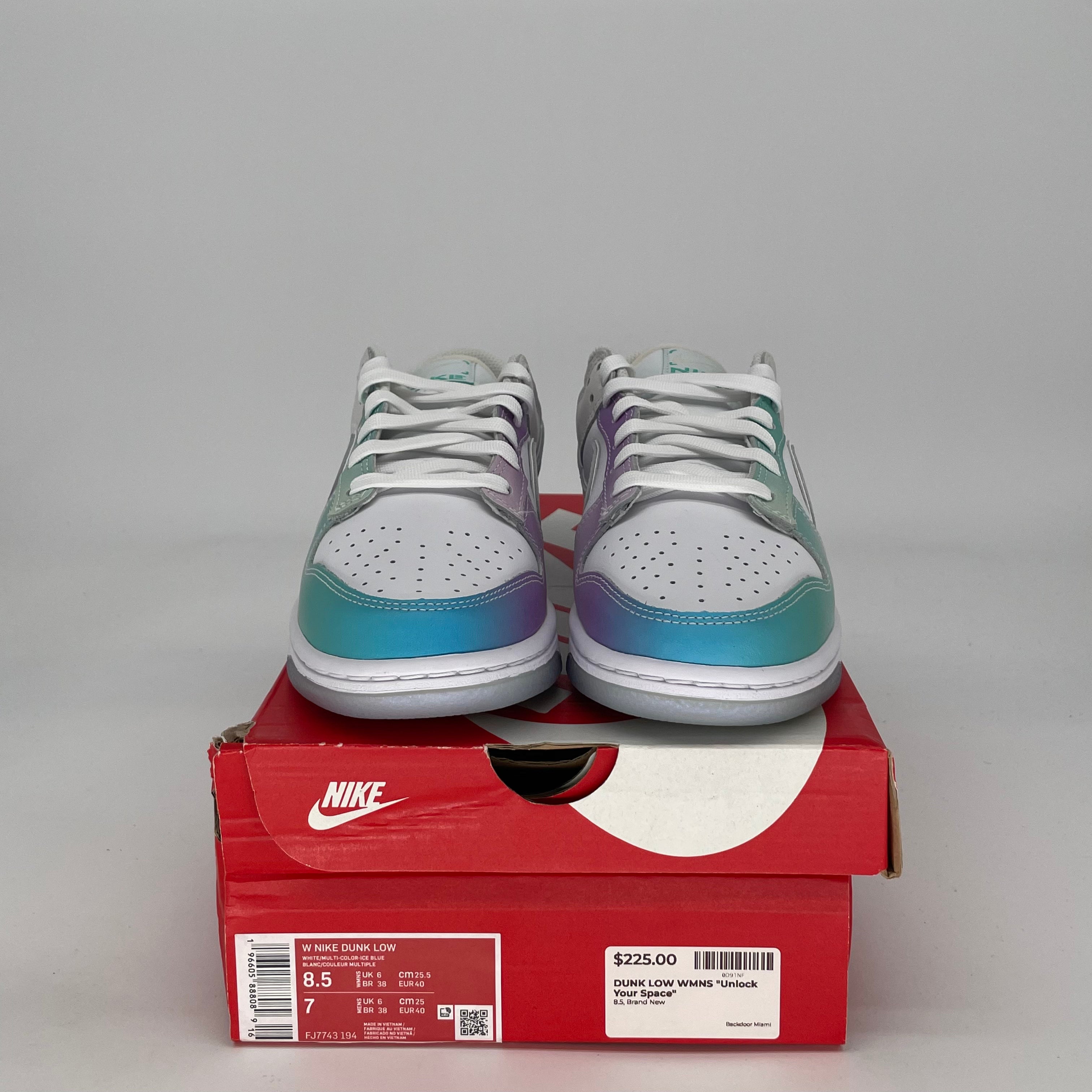 NIKE DUNK LOW UNLOCK YOUR SPACE W FJ7743-194 SIZE 7/8.5W