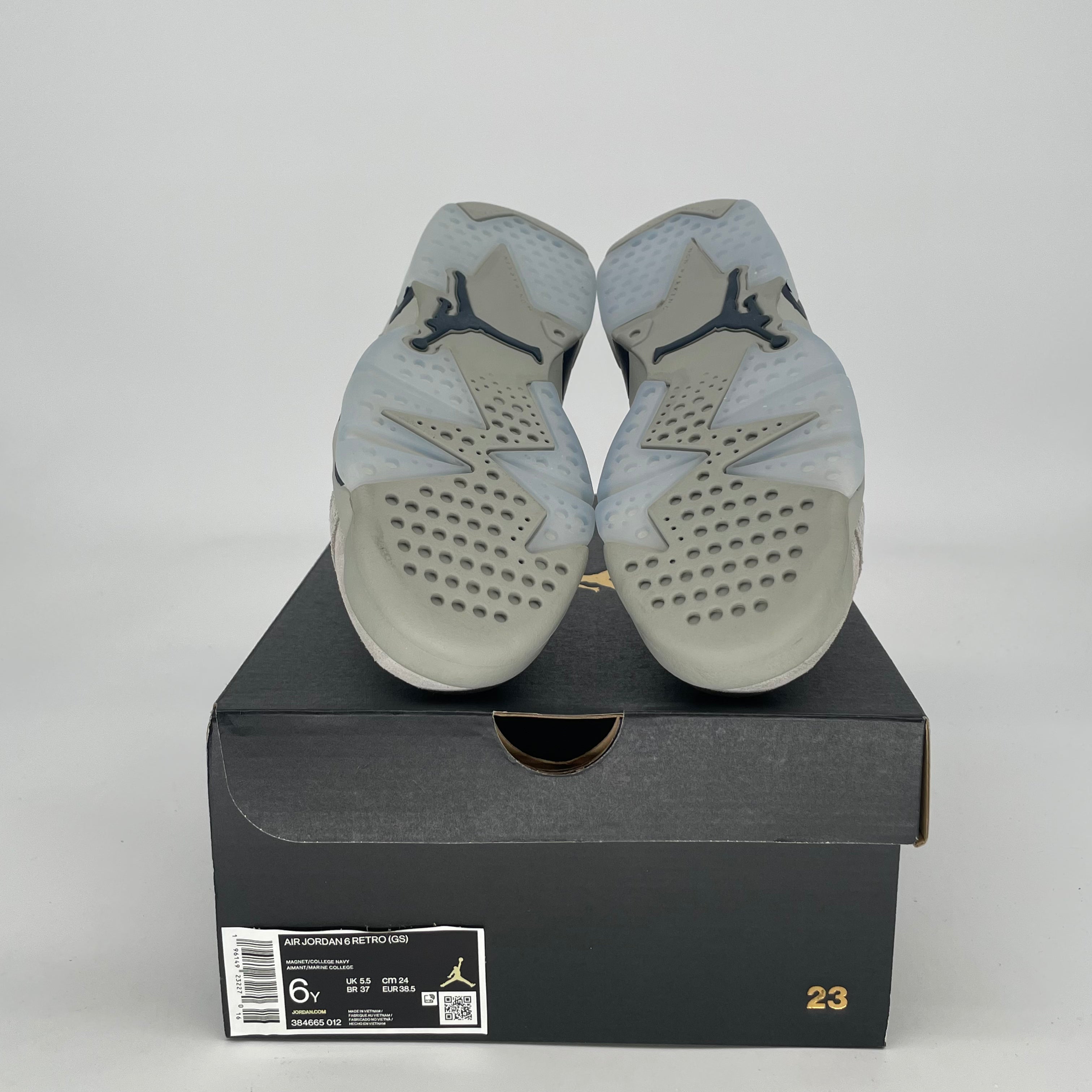 AIR JORDAN 6 GEORGETOWN 384665-012 SIZE 6/7.5W