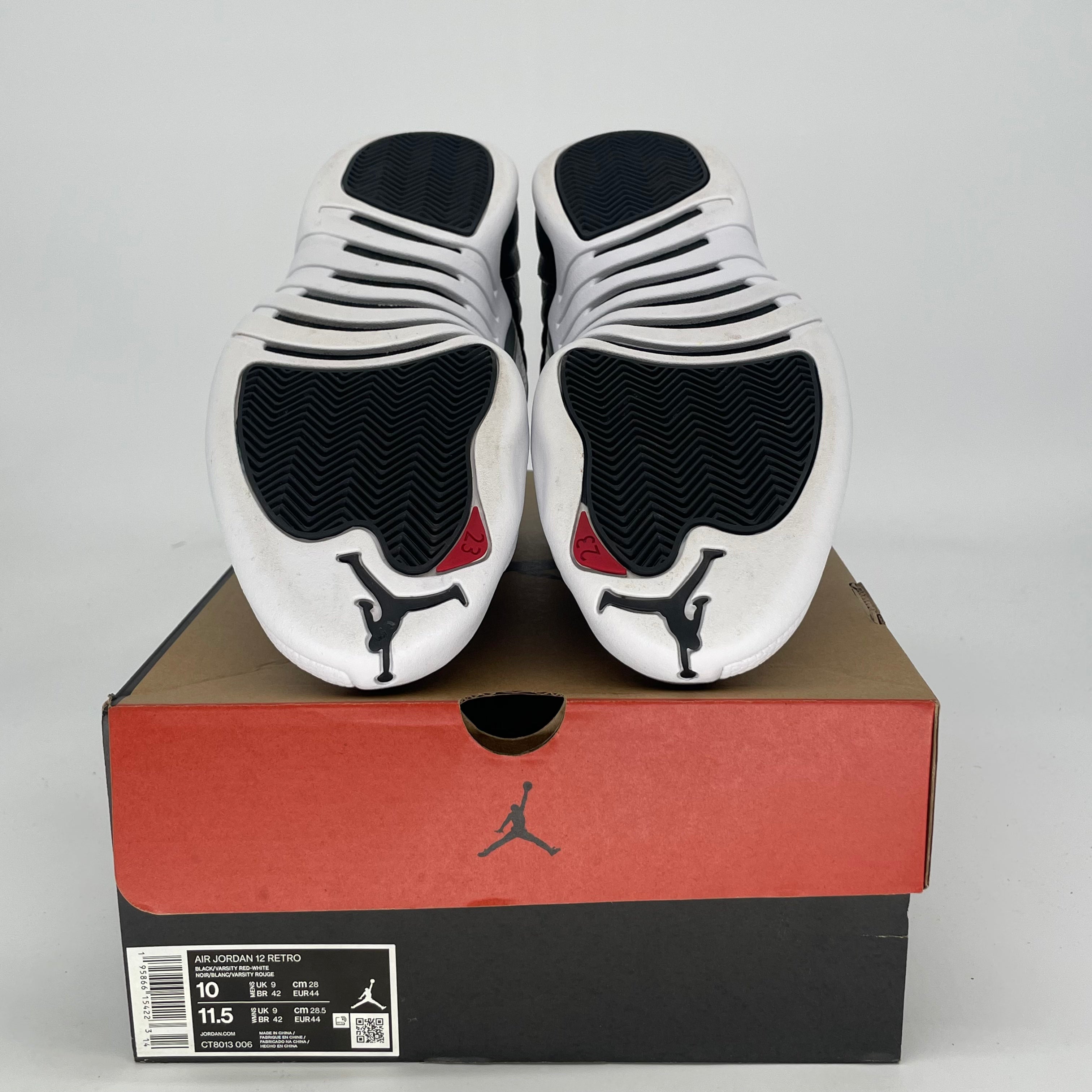 AIR JORDAN 12 PLAYOFFS CT8013-006 SIZE 10/11.5W