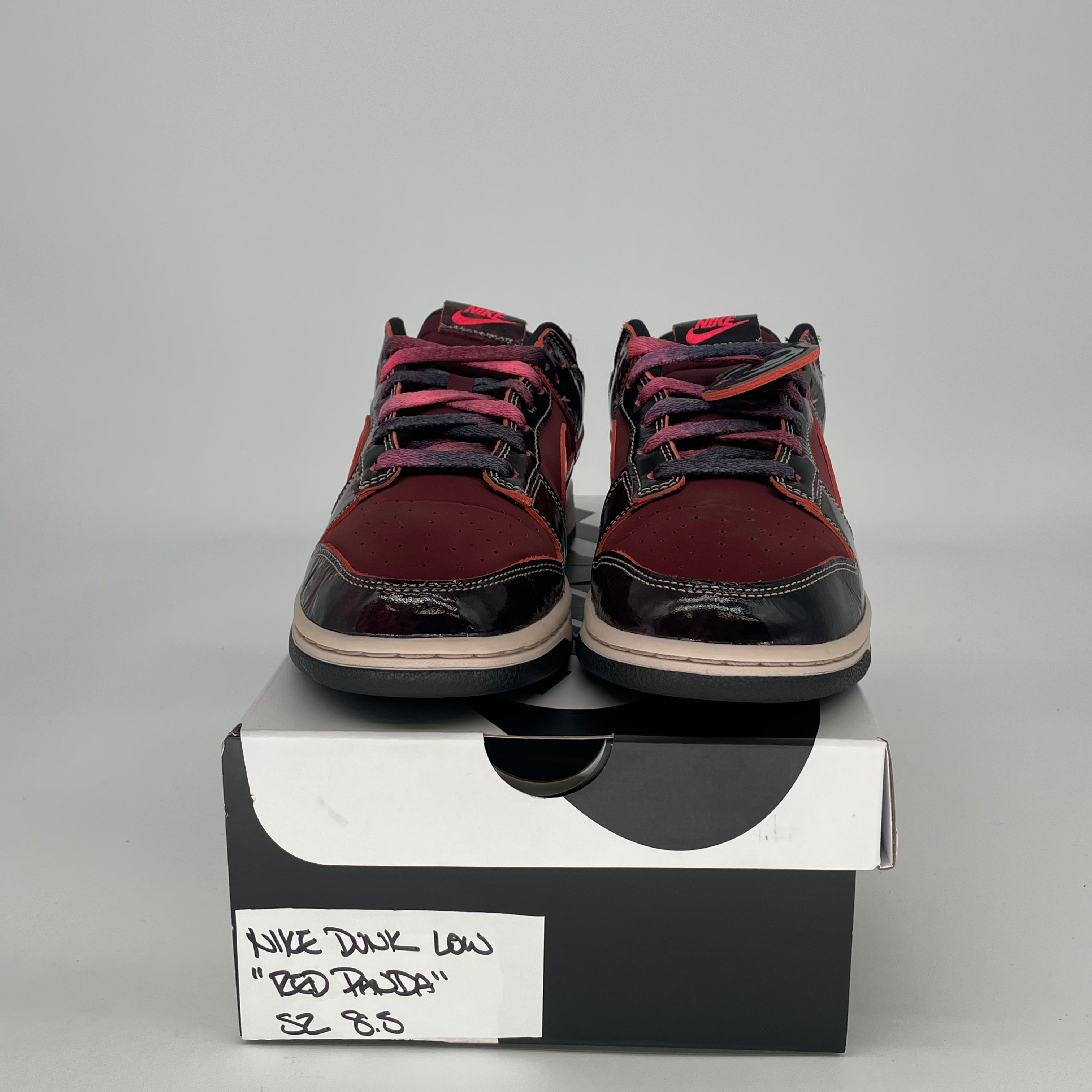 NIKE DUNK LOW RED PANDA HQ1965-600 SIZE 8.5/10W
