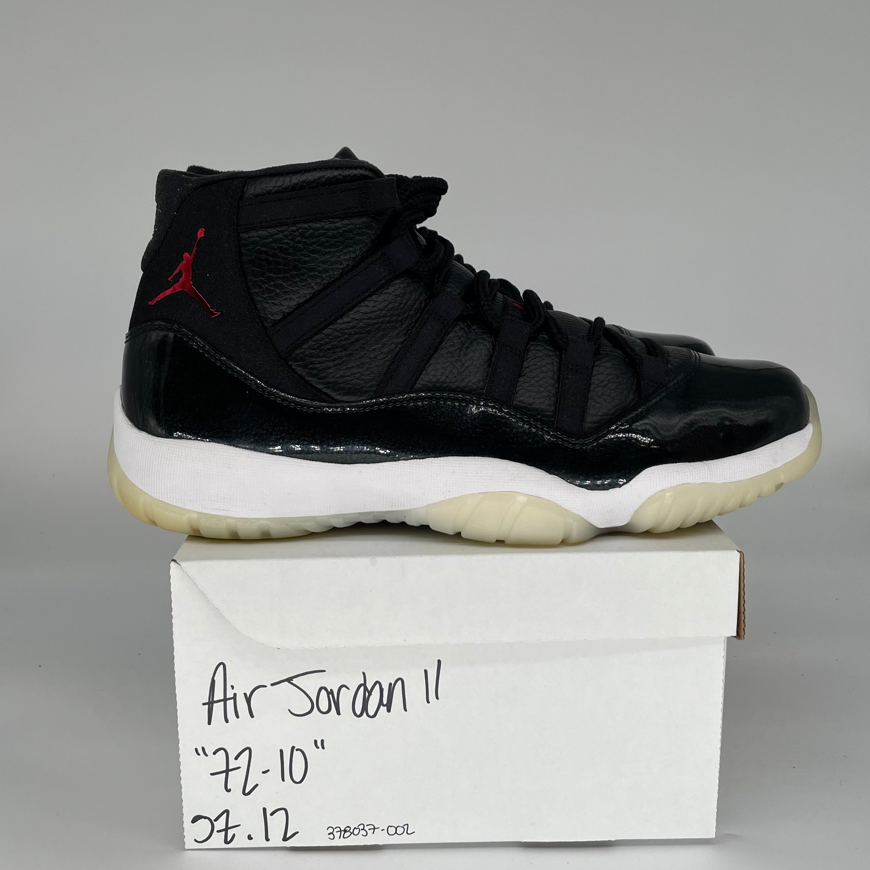 AIR JORDAN 11 72-10 SIZE 12 378037-002