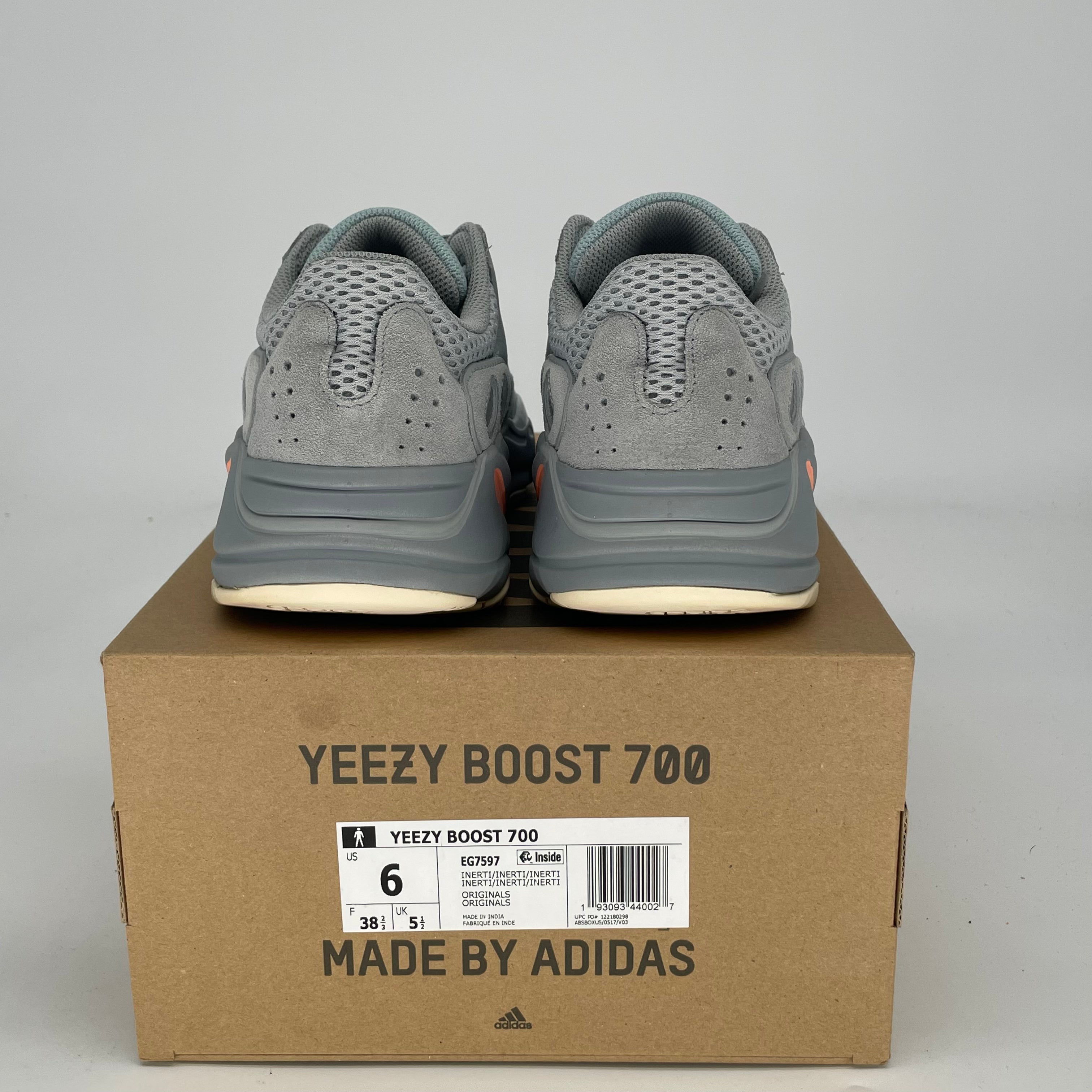 ADIDAS YEEZY 700 INERTIA SIZE 6/7.5W EG7597