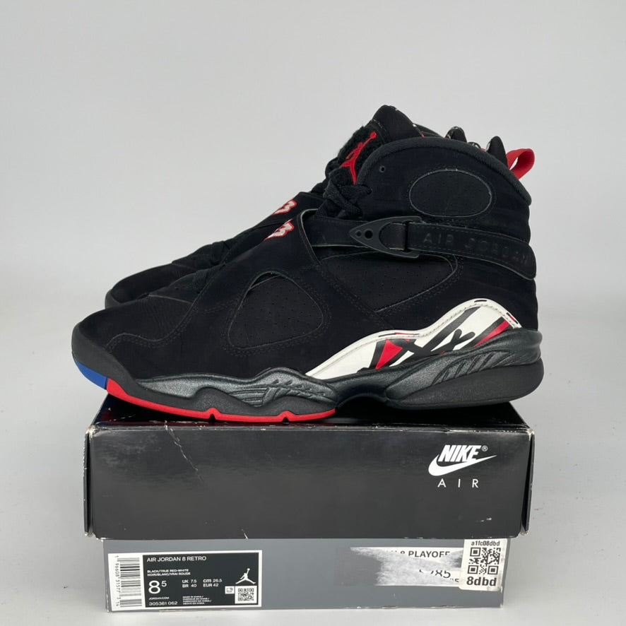 AIR JORDAN 8 PLAYOFFS SIZE 8.5 305381-062