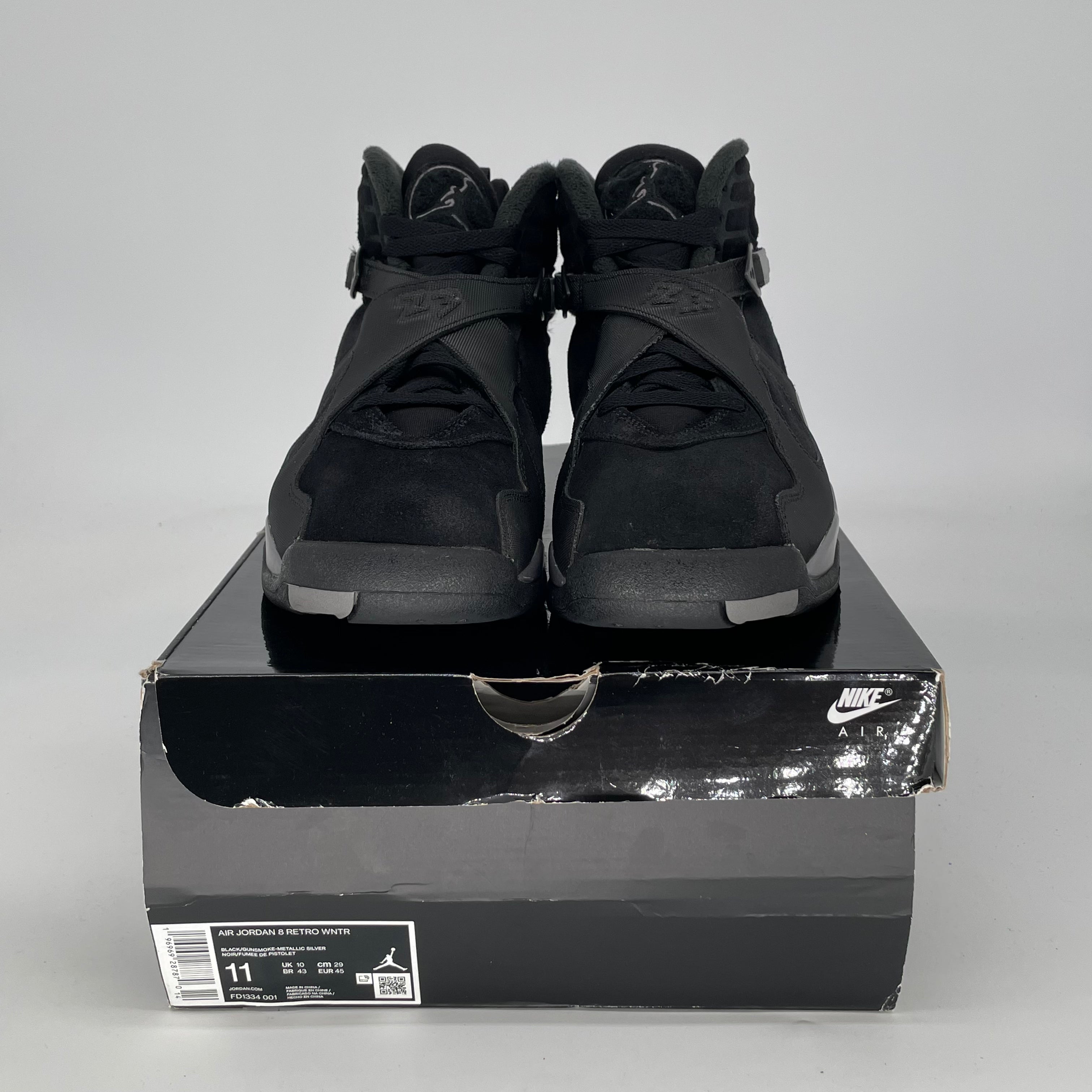 AIR JORDAN 8 WINTERIZED GUNSMOKE SIZE 11/12.5W FD1334-001