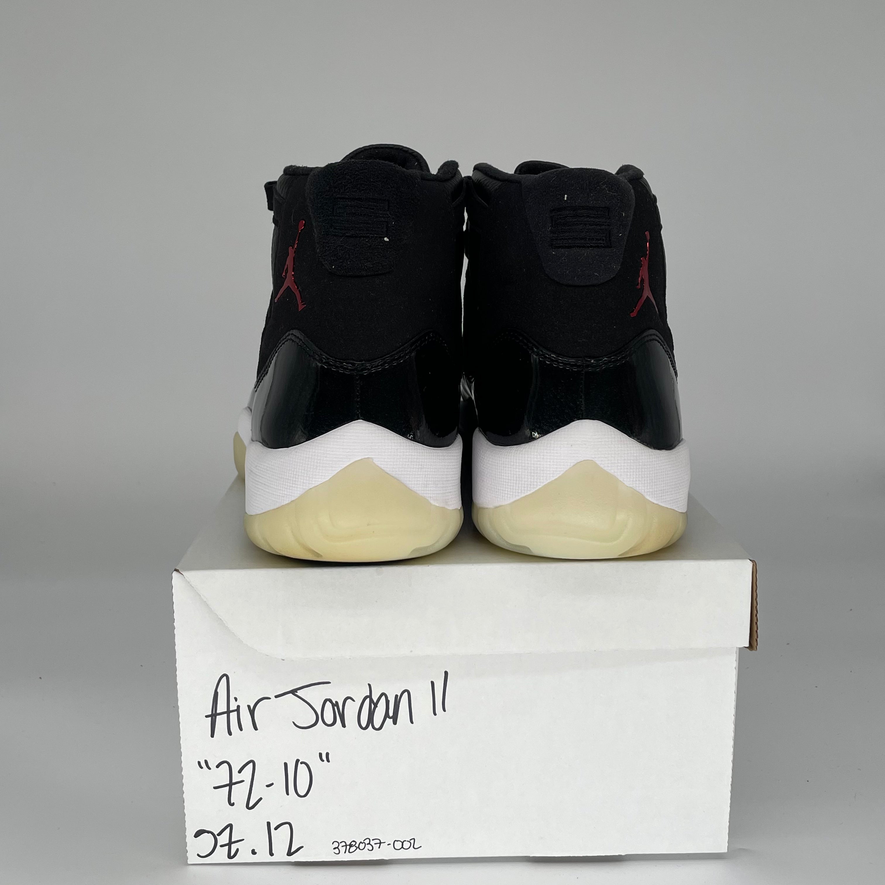 AIR JORDAN 11 72-10 SIZE 12 378037-002