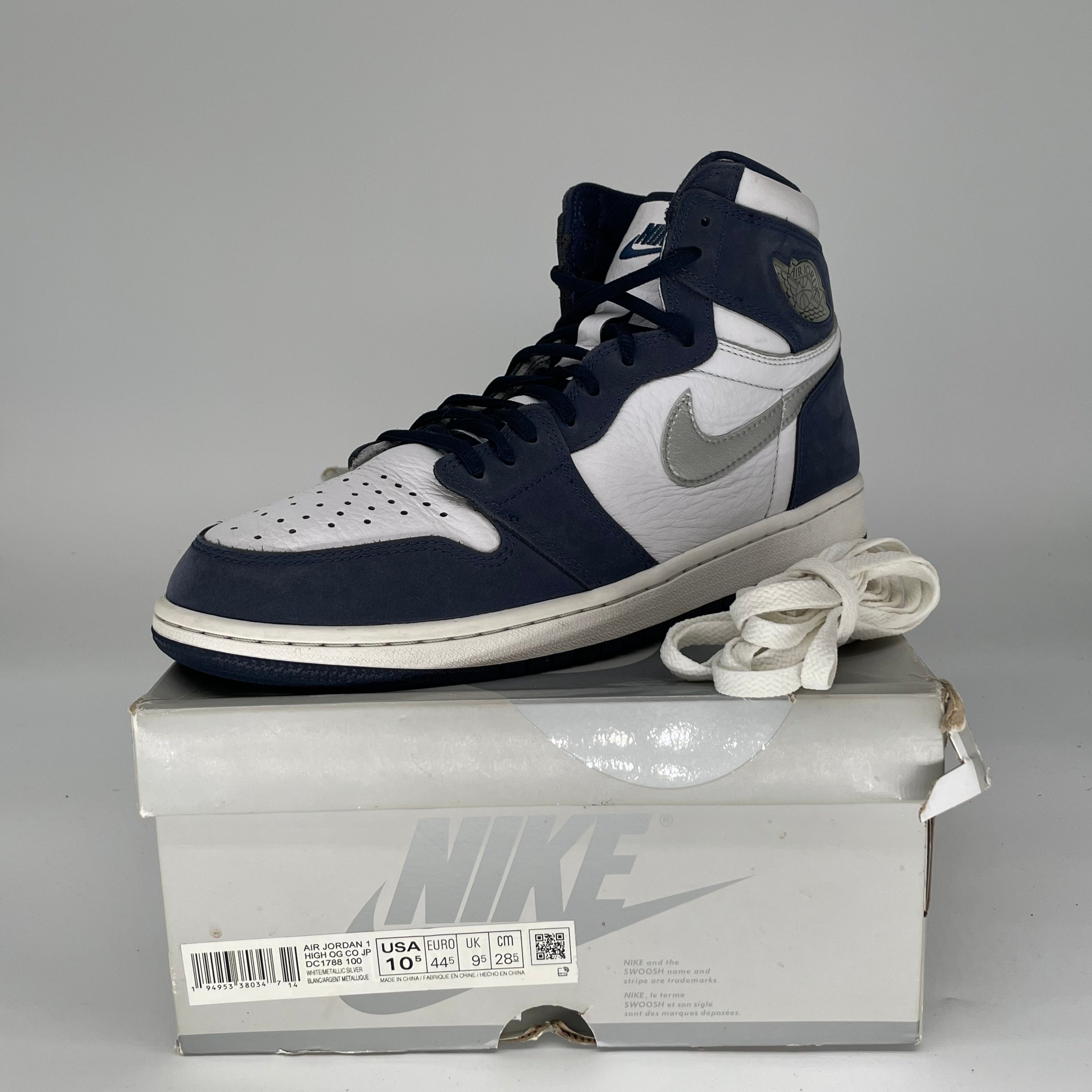 AIR JORDAN 1 CO JAPAN MIDNIGHT NAVY SIZE 10.5 DC1788-100