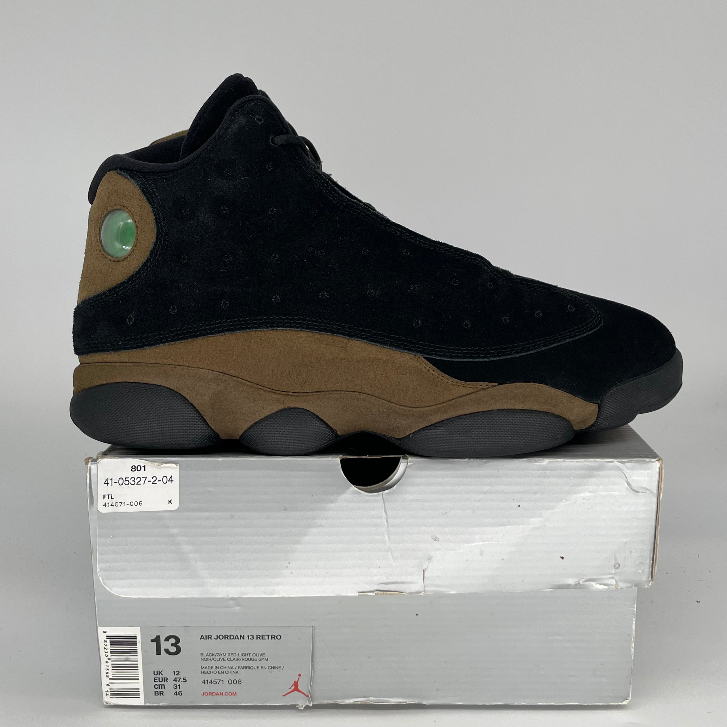 AIR JORDAN 13 OLIVE SIZE 13 414571-006