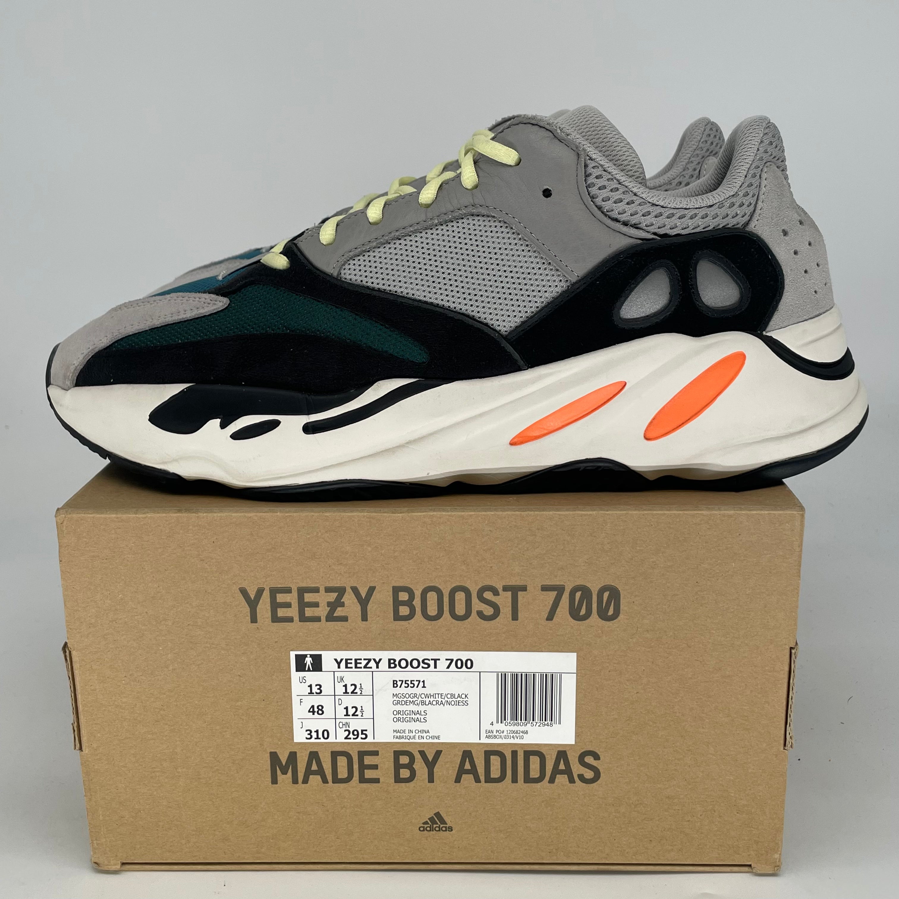 ADIDAS YEEZY 700 WAVE RUNNER B75571 SIZE 13/14.5W