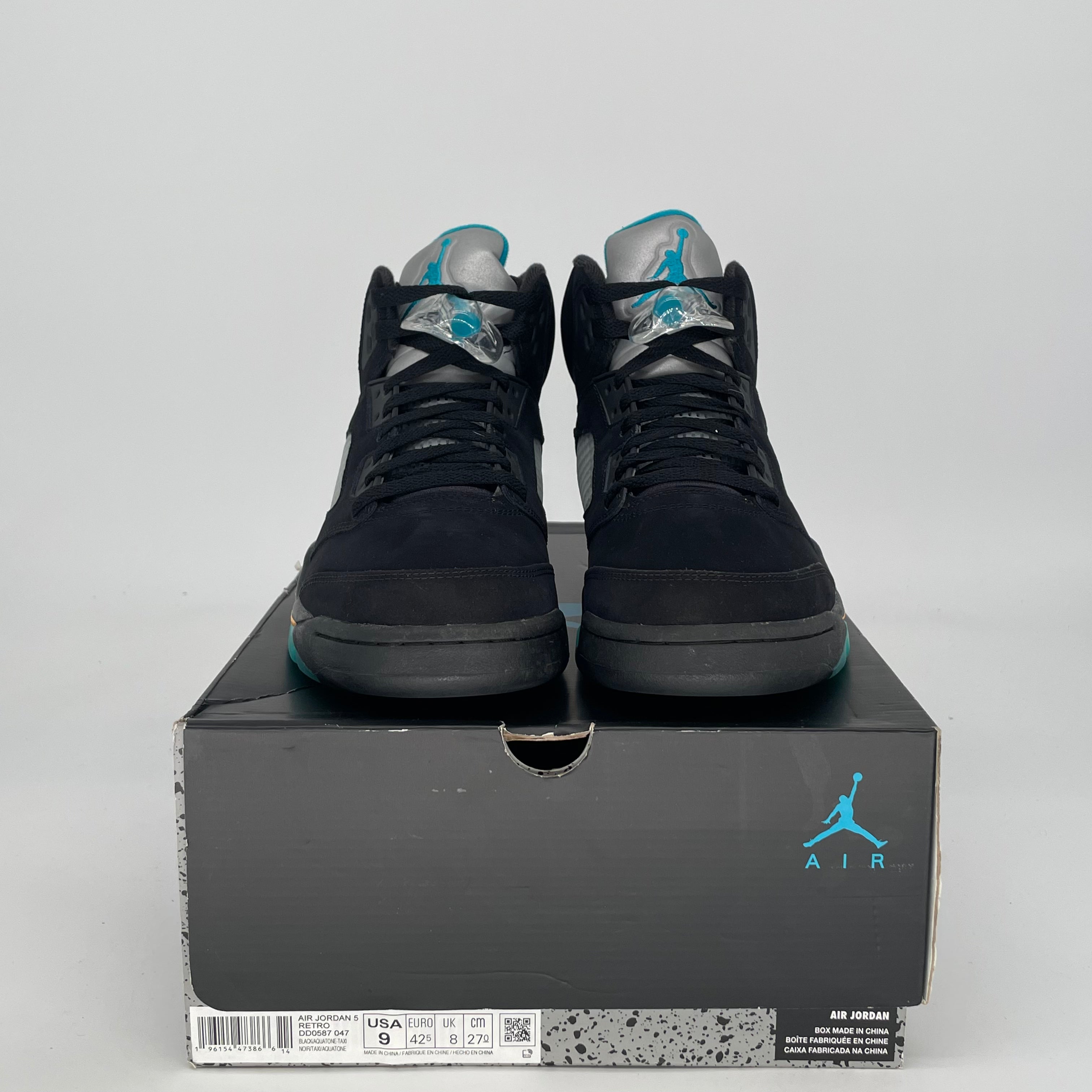 AIR JORDAN 5 AQUA DD0587-047 SIZE 9/10.5W