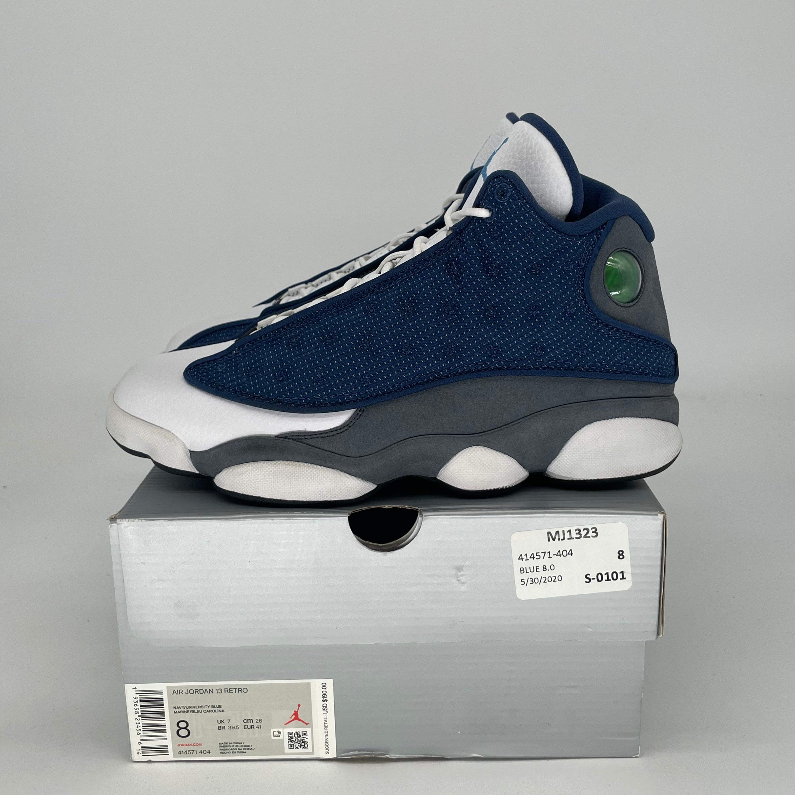 AIR JORDAN 13 FLINT 414571-404 SIZE 8/9.5W